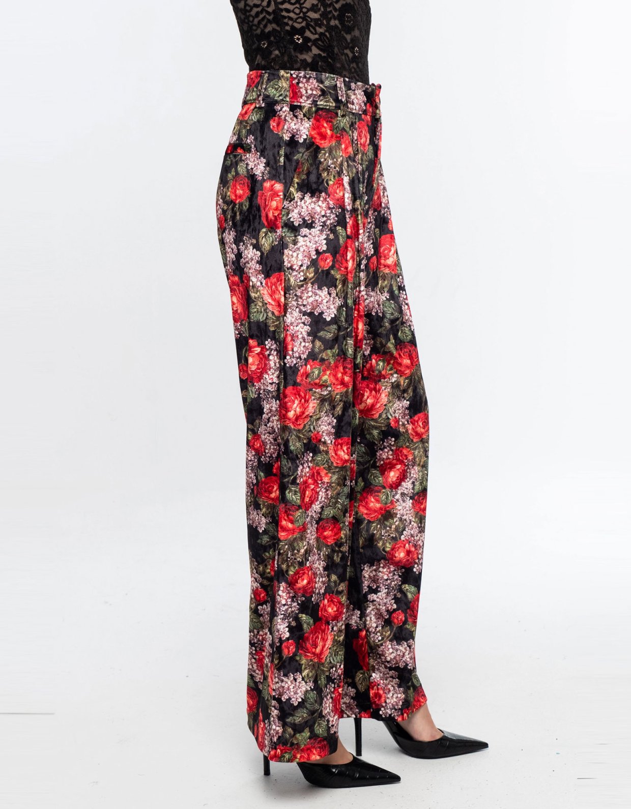 Peace and Chaos Fairytale velvet pants