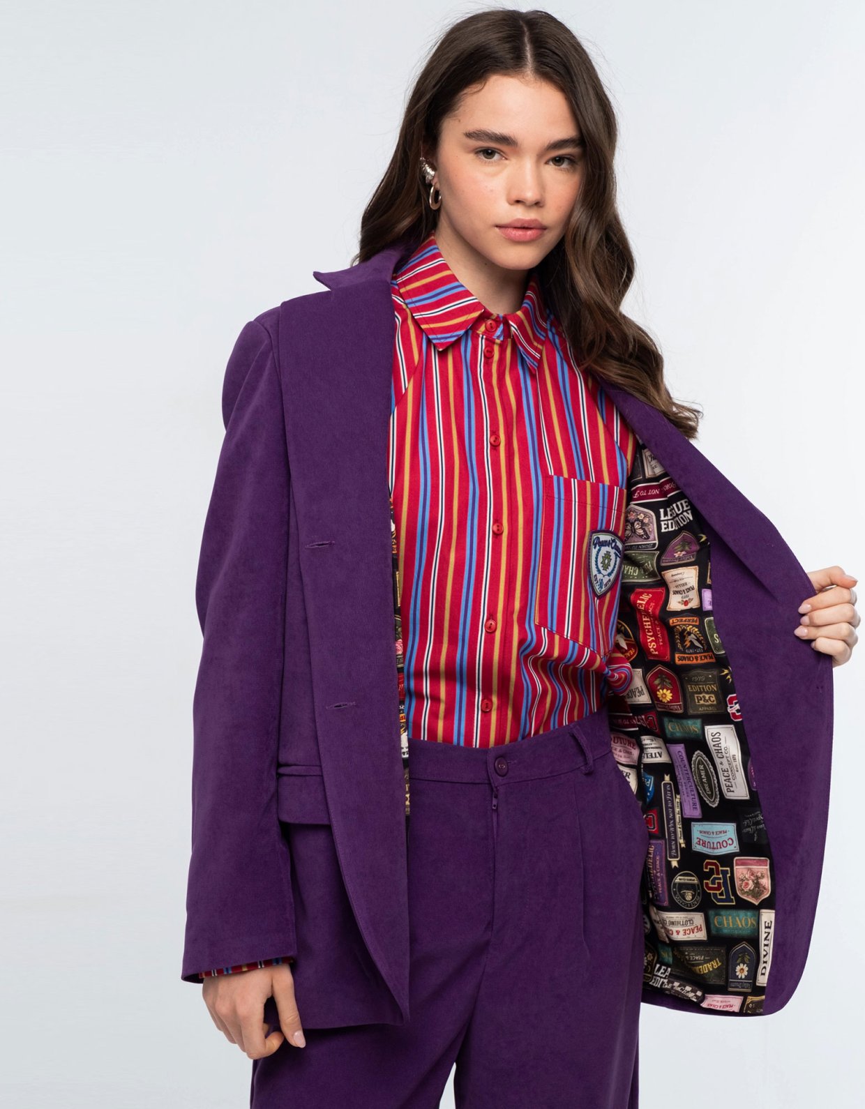 Peace and Chaos Ivy league blazer