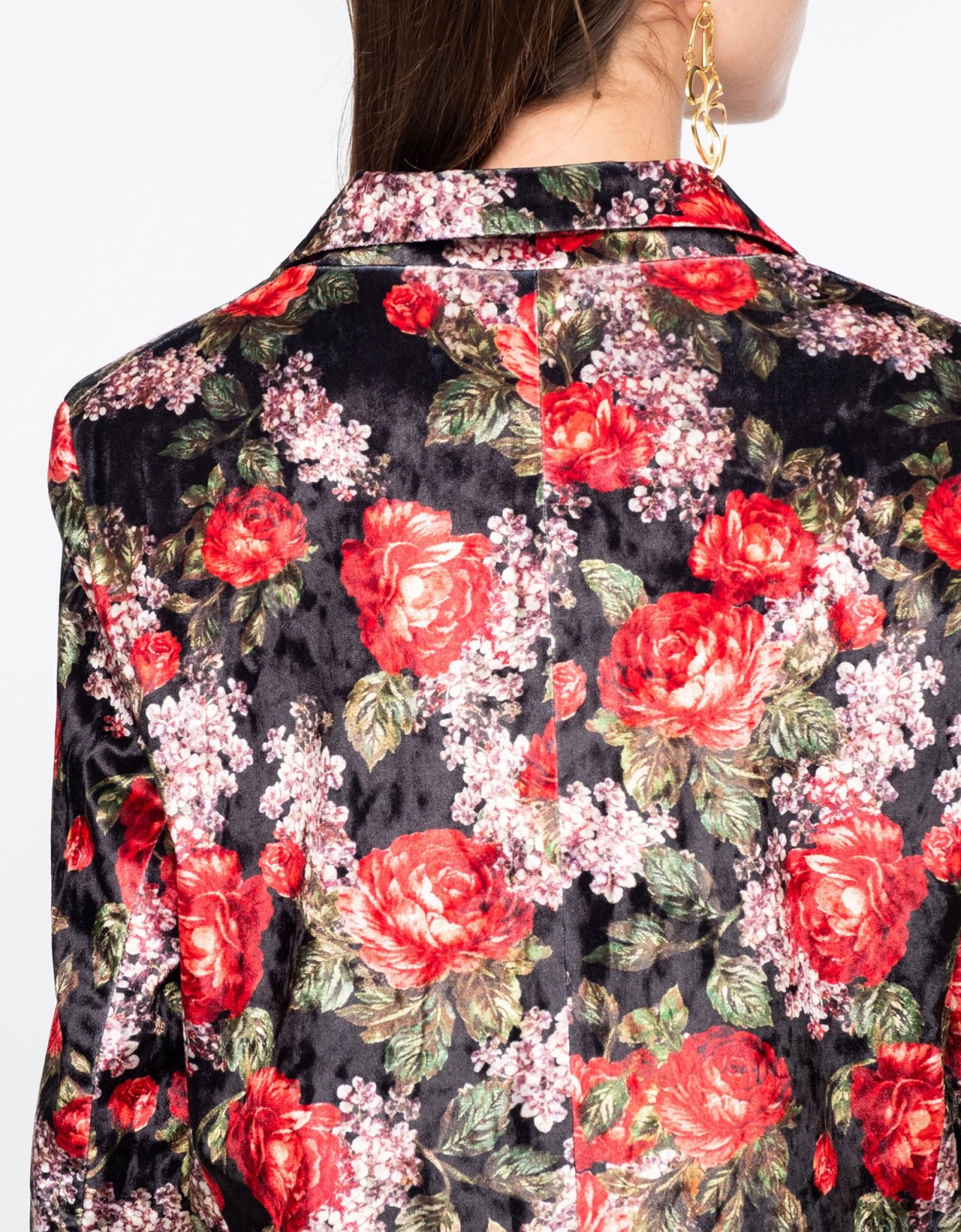 Peace and Chaos Fairytale velvet blazer