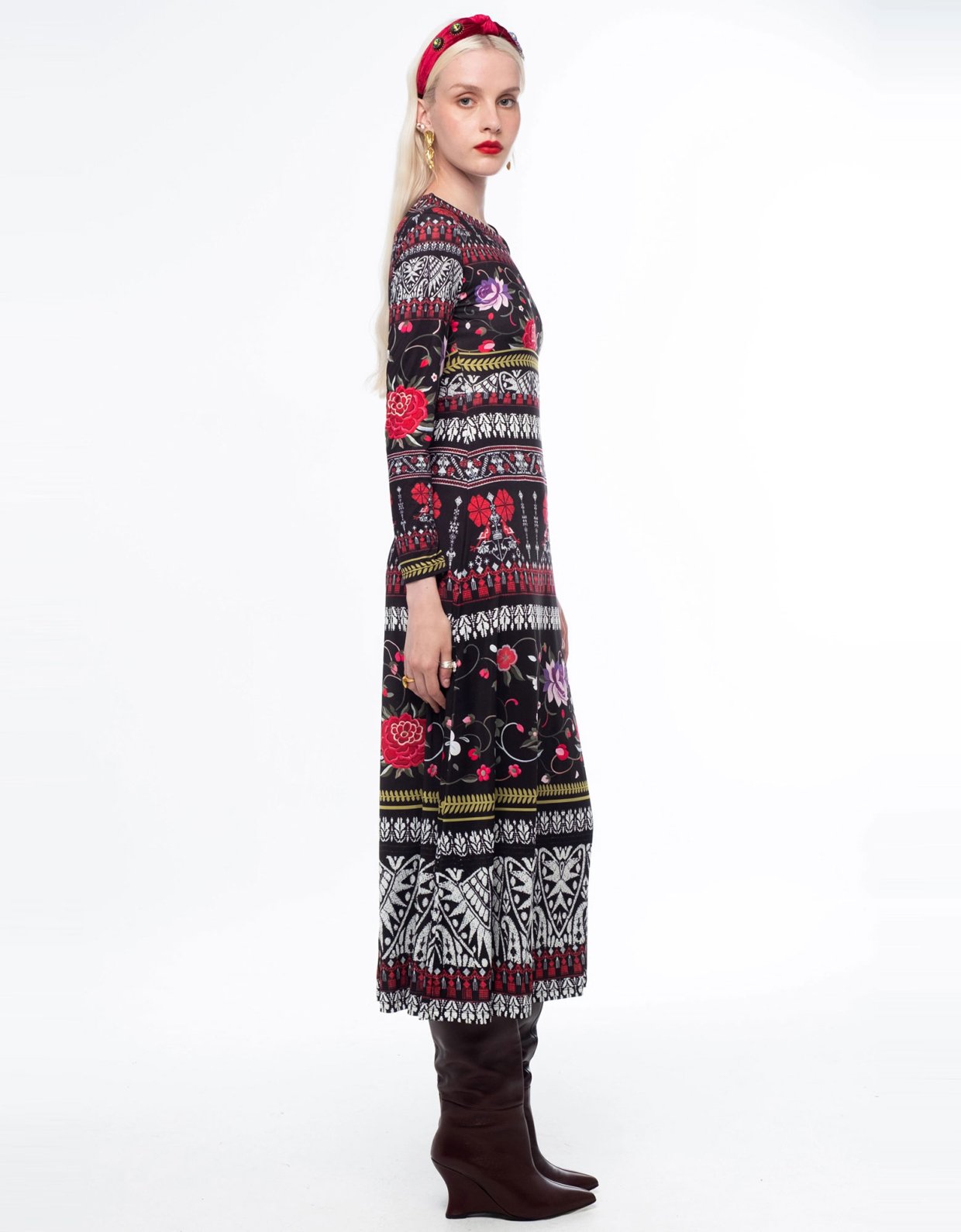 Peace and Chaos Flora long dress