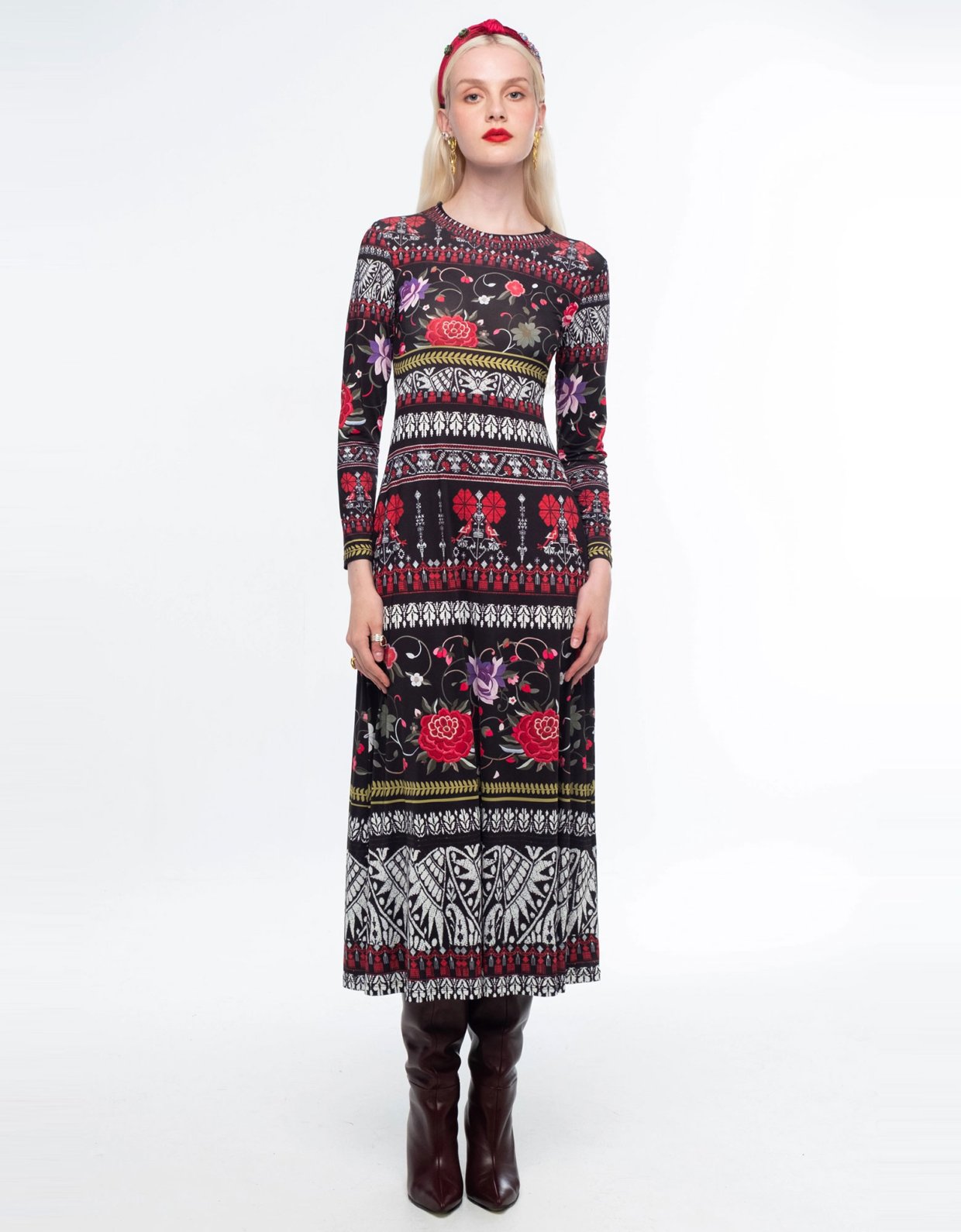 Peace and Chaos Flora long dress