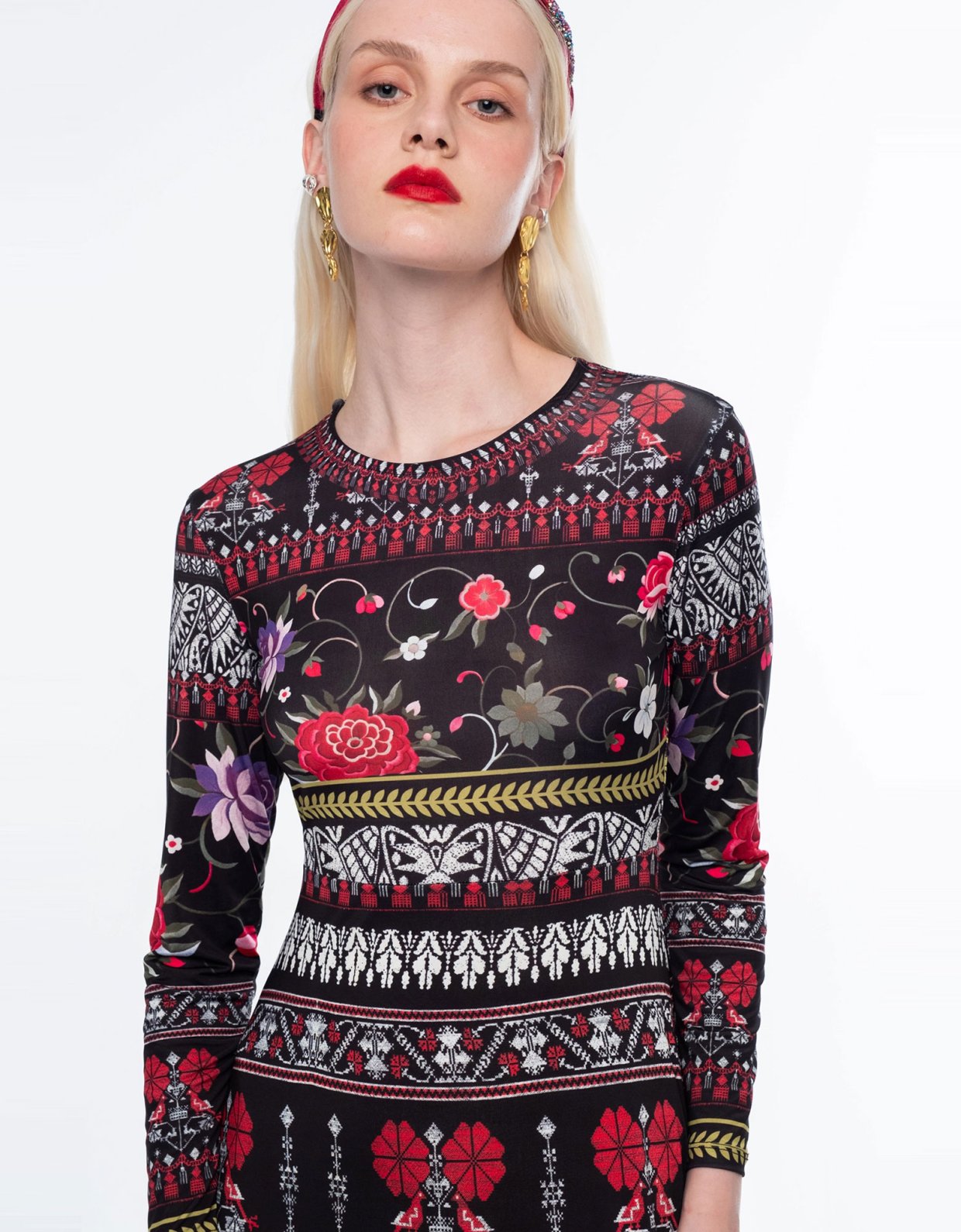 Peace and Chaos Flora long dress