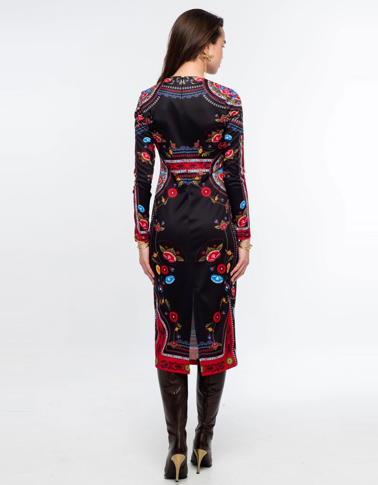Peace and Chaos Essence midi dress