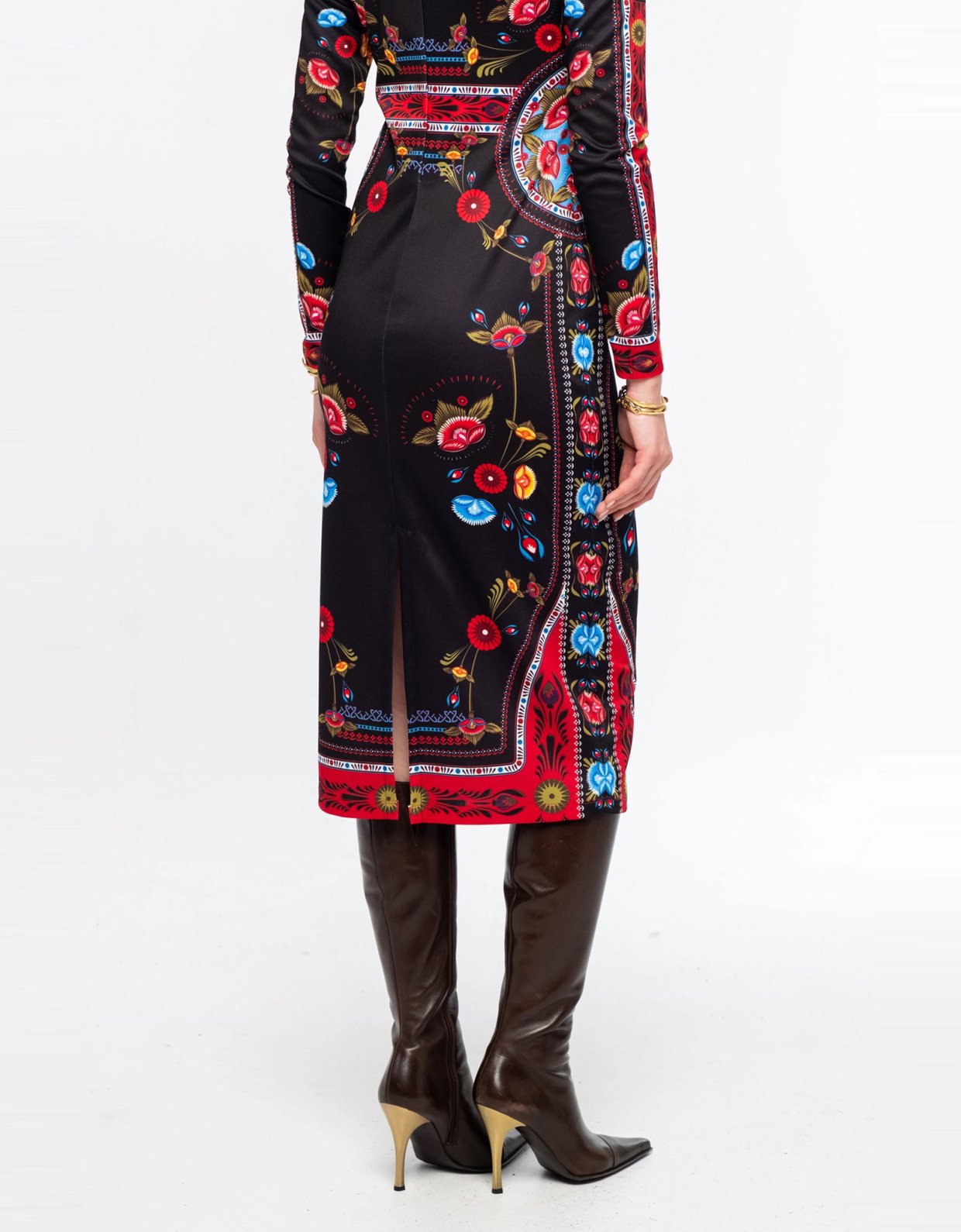 Peace and Chaos Essence midi dress