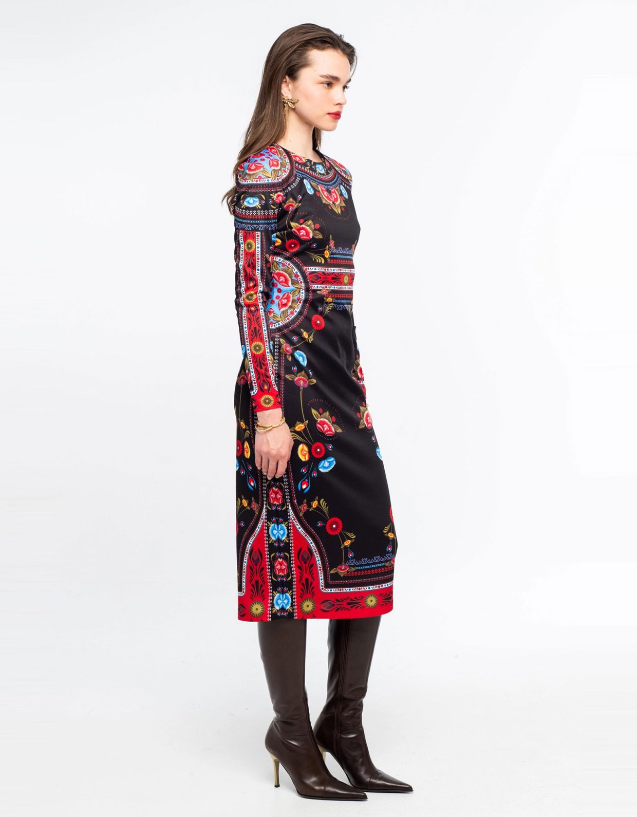 Peace and Chaos Essence midi dress