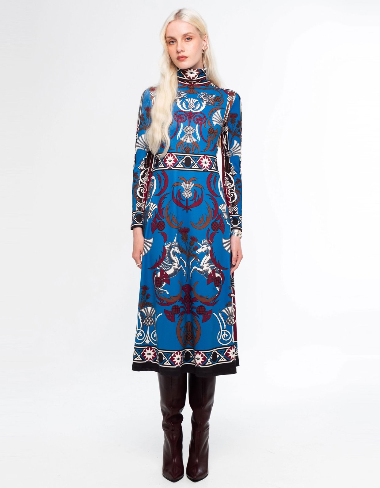 Peace and Chaos Unicorn long dress