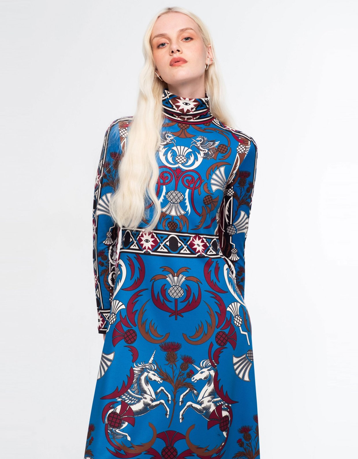 Peace and Chaos Unicorn long dress