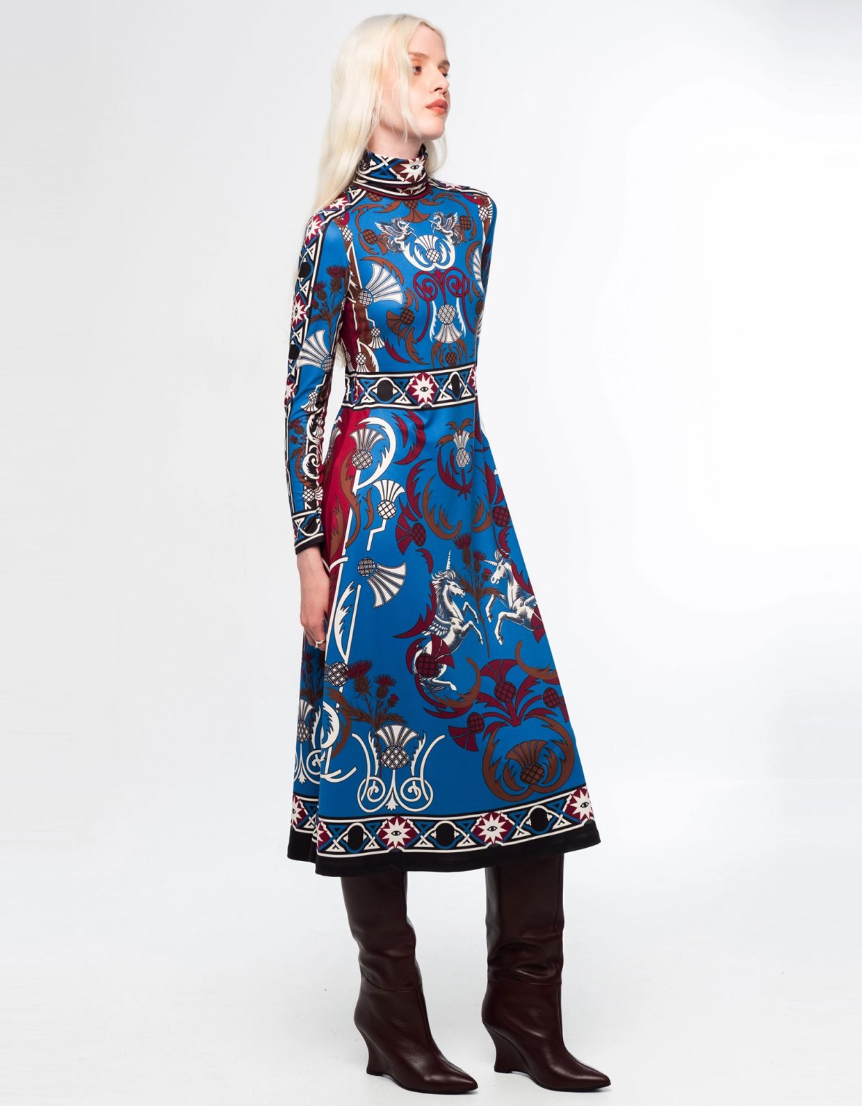 Peace and Chaos Unicorn long dress