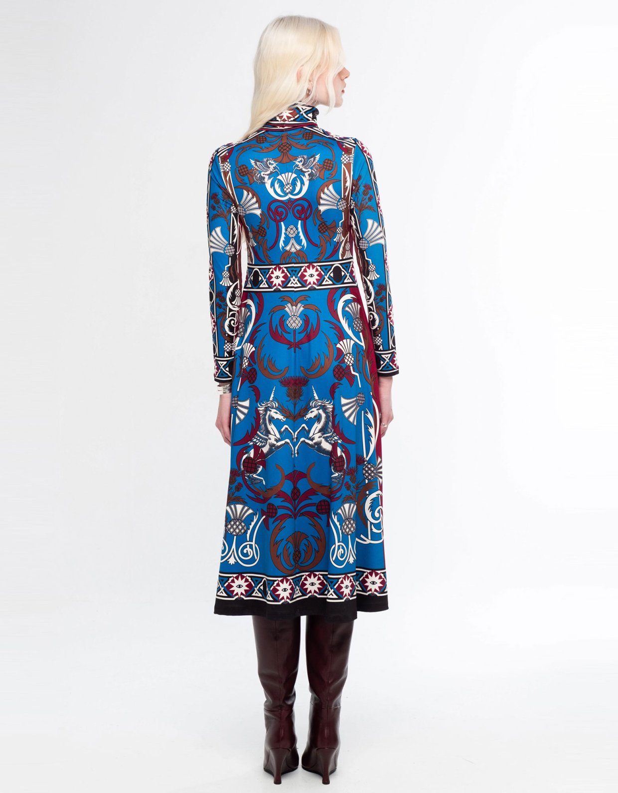 Peace and Chaos Unicorn long dress