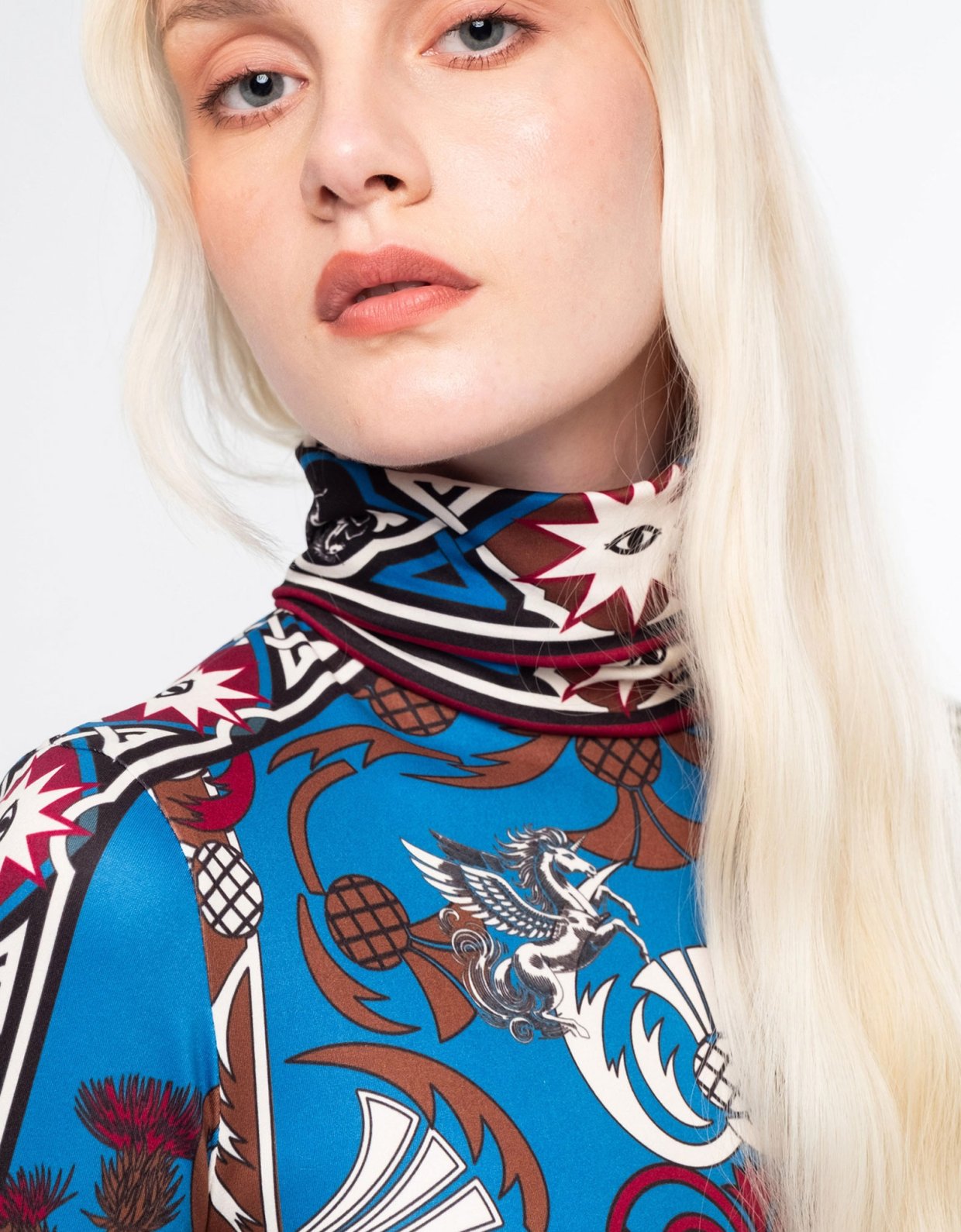 Peace and Chaos Unicorn long dress