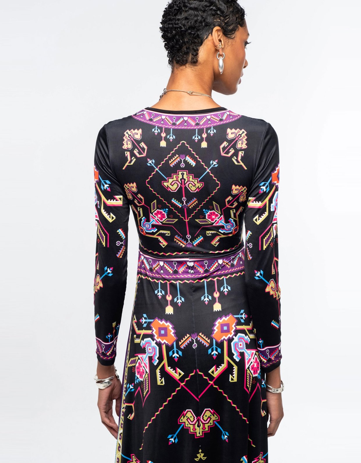 Peace and Chaos Emblem long dress