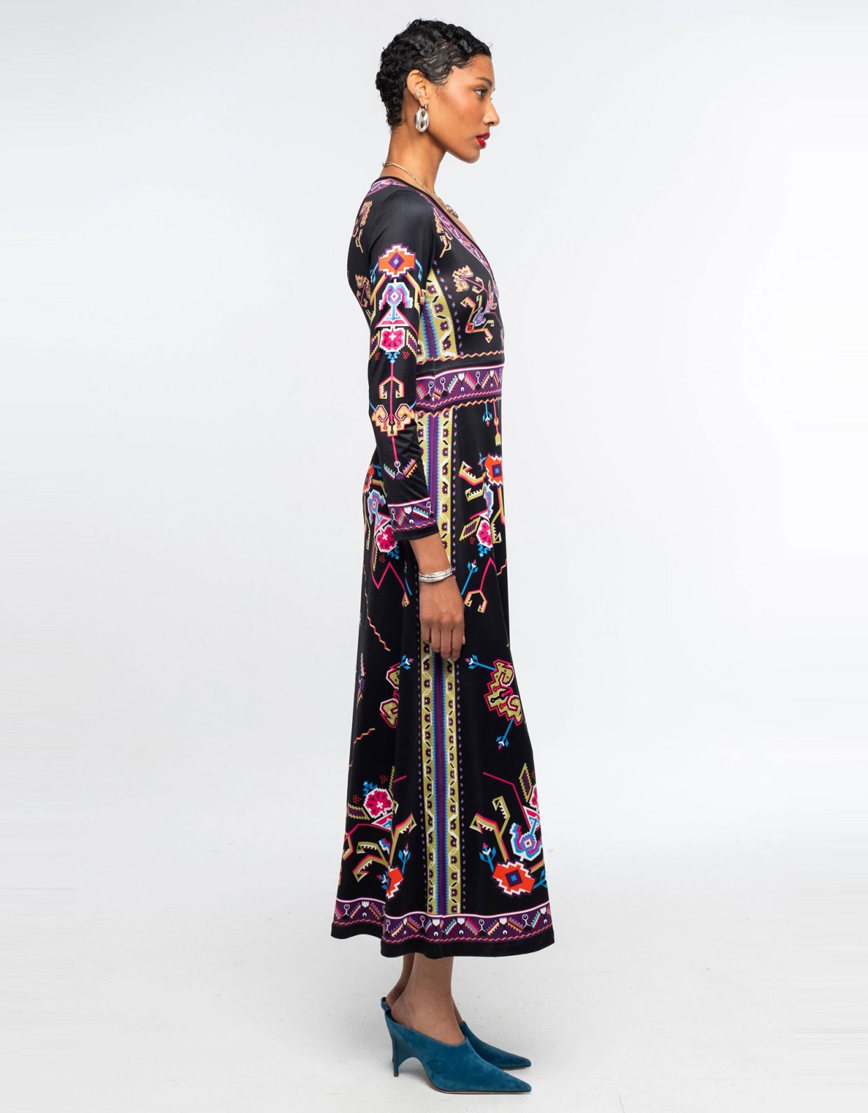 Peace and Chaos Emblem long dress