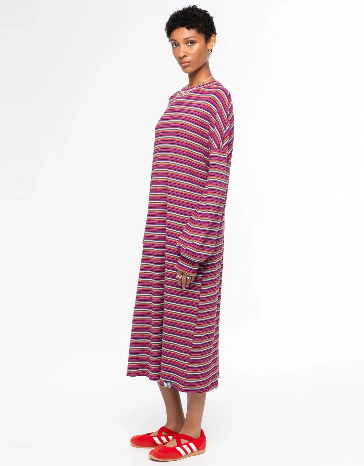 Peace and Chaos Harmony long dress rib