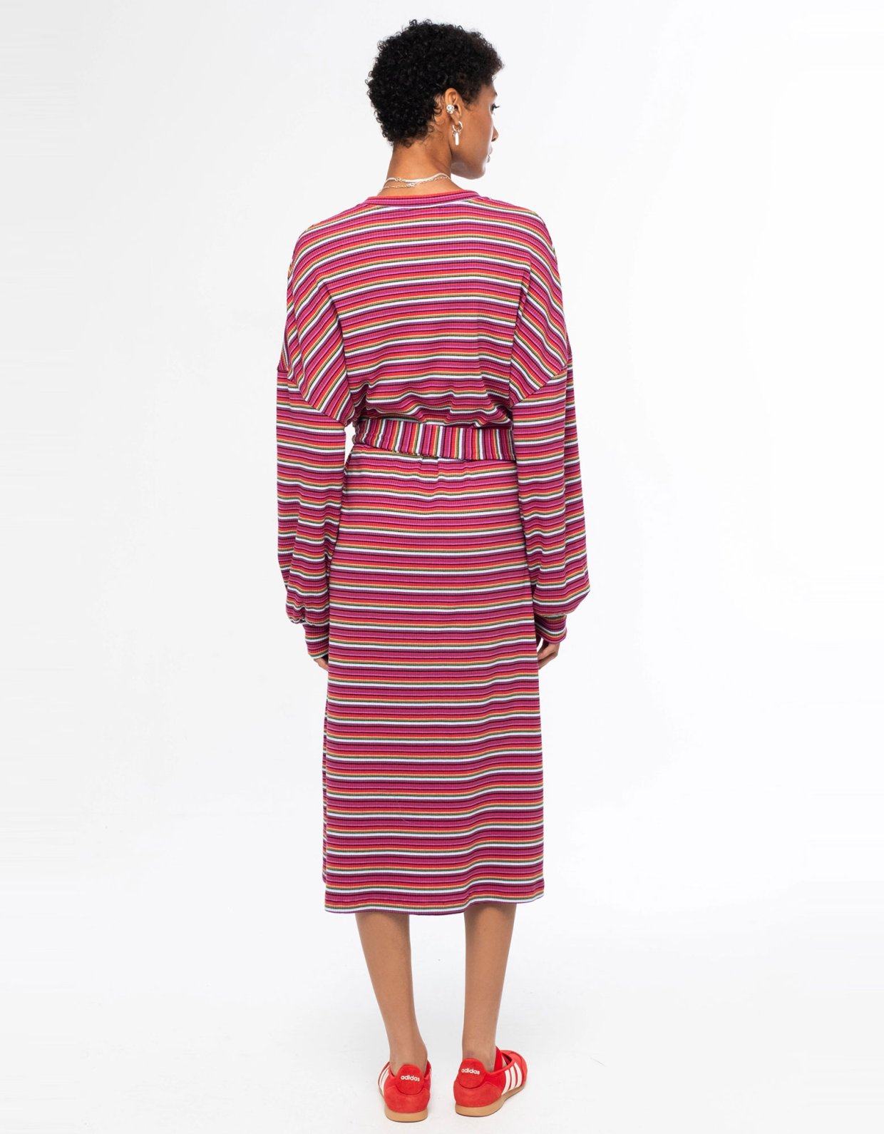 Peace and Chaos Harmony long dress rib