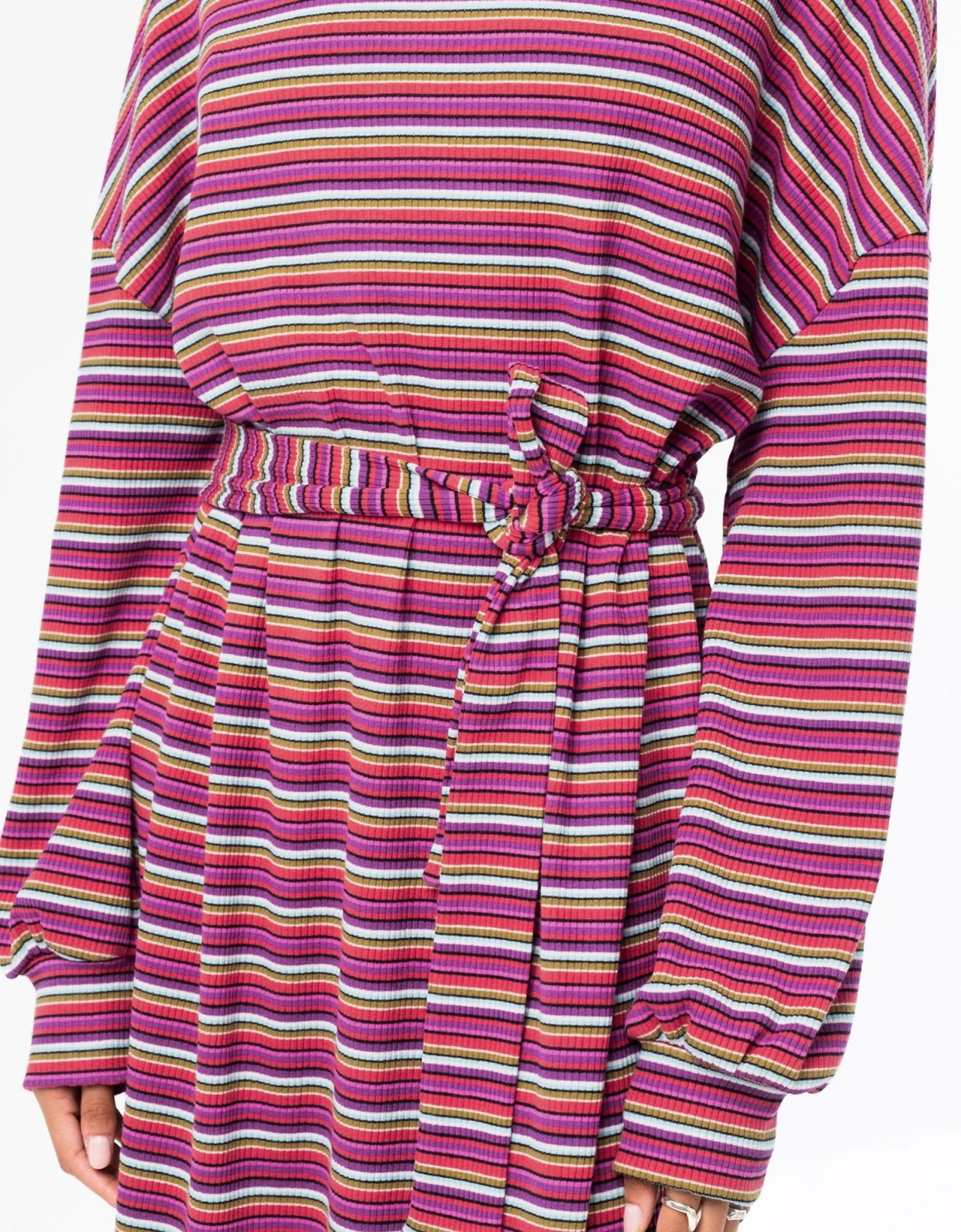 Peace and Chaos Harmony long dress rib