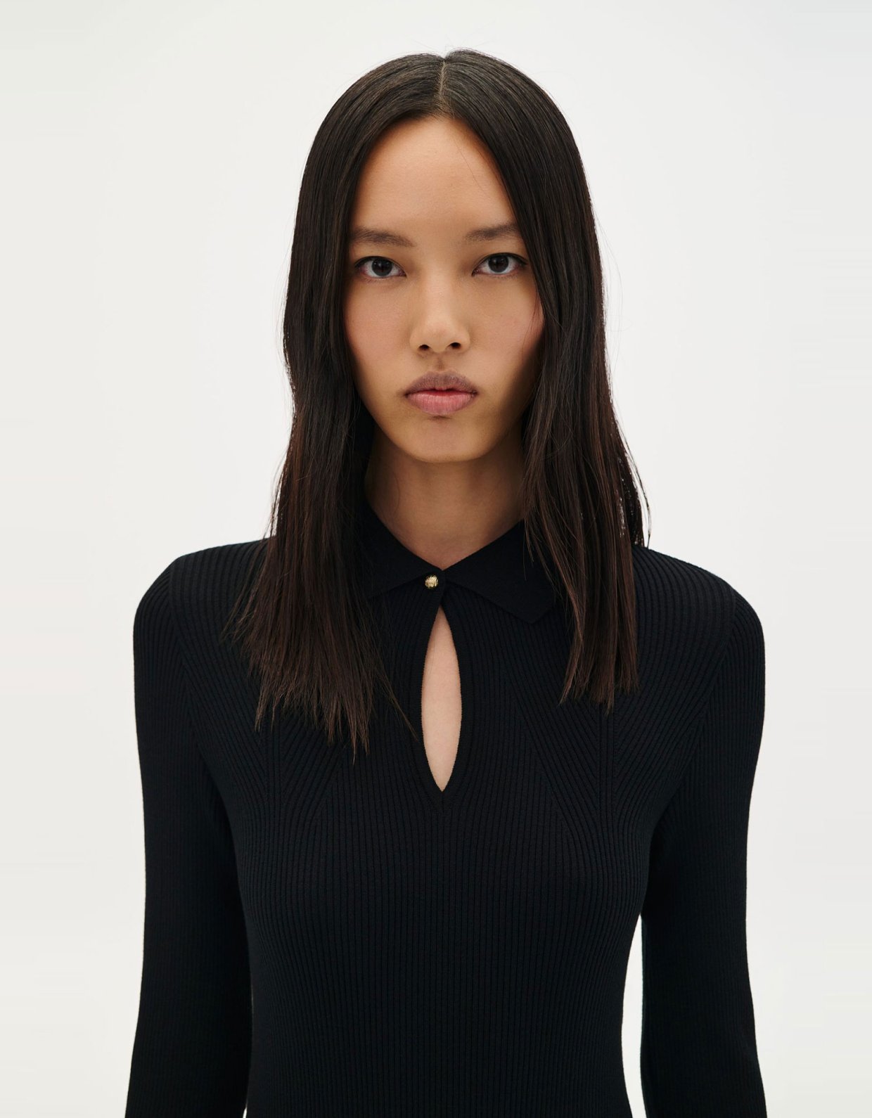 Combos Knitwear Knit blouse black