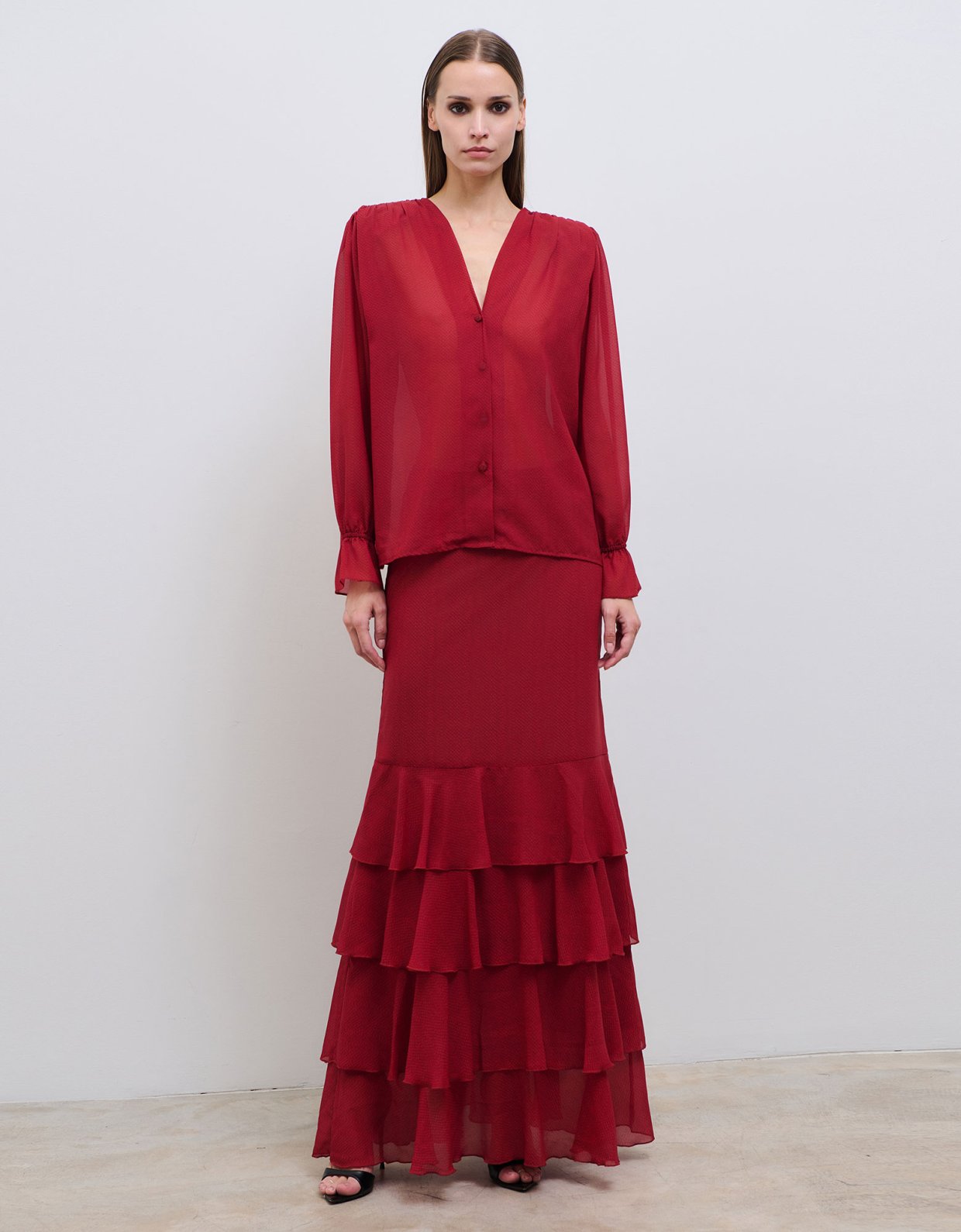 Combos Knitwear Apex maxi skirt