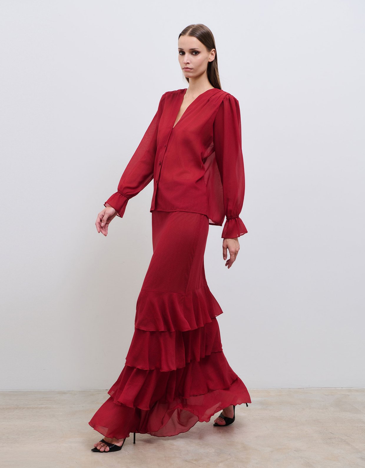 Combos Knitwear Apex maxi skirt