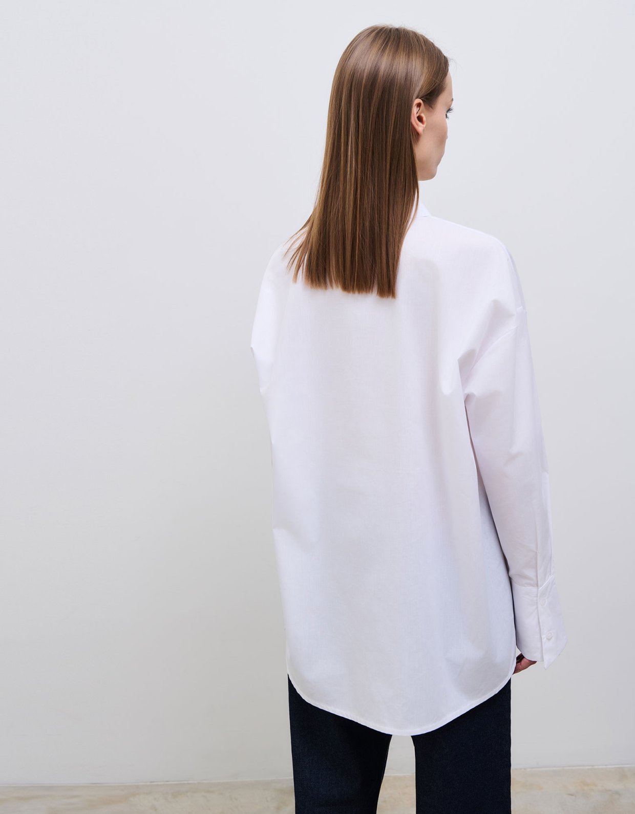 Combos Knitwear Bloom shirt white