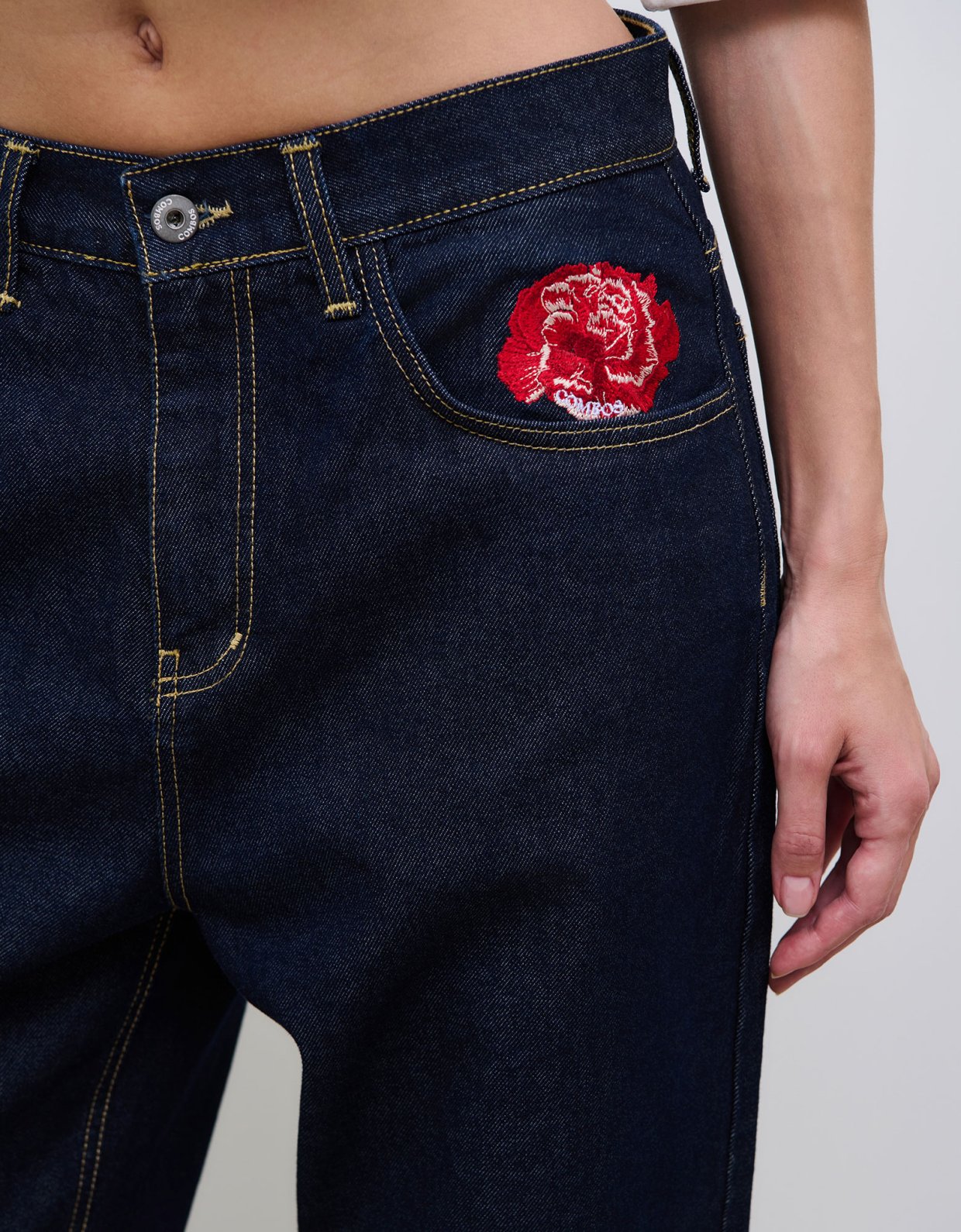 Combos Knitwear Carnation denim pants