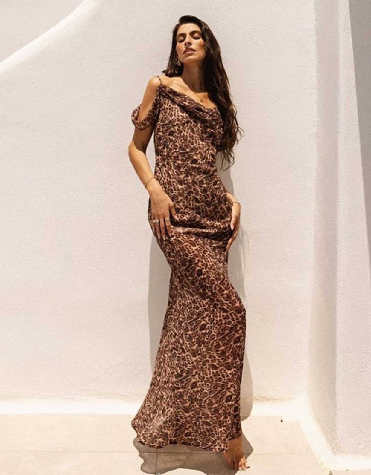 Ciel Concept Wild essence mermaid maxi dress