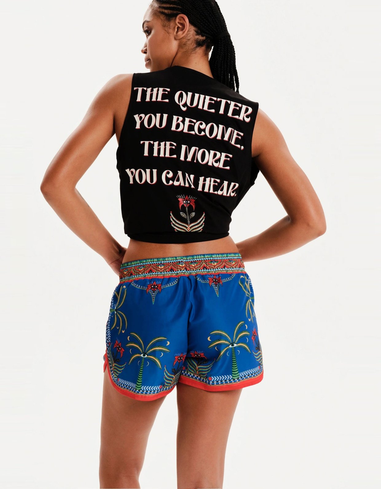 Peace and Chaos Serenity tank top black
