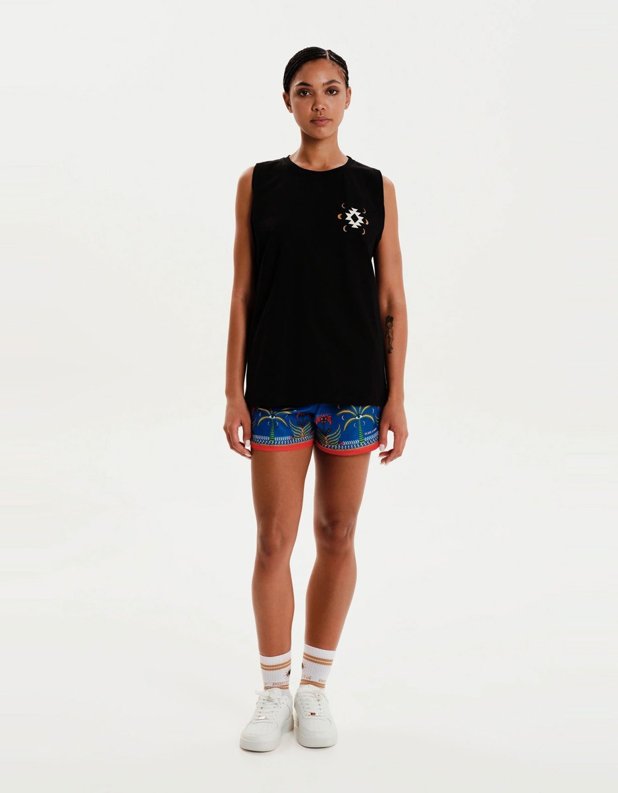 Peace and Chaos Serenity tank top black