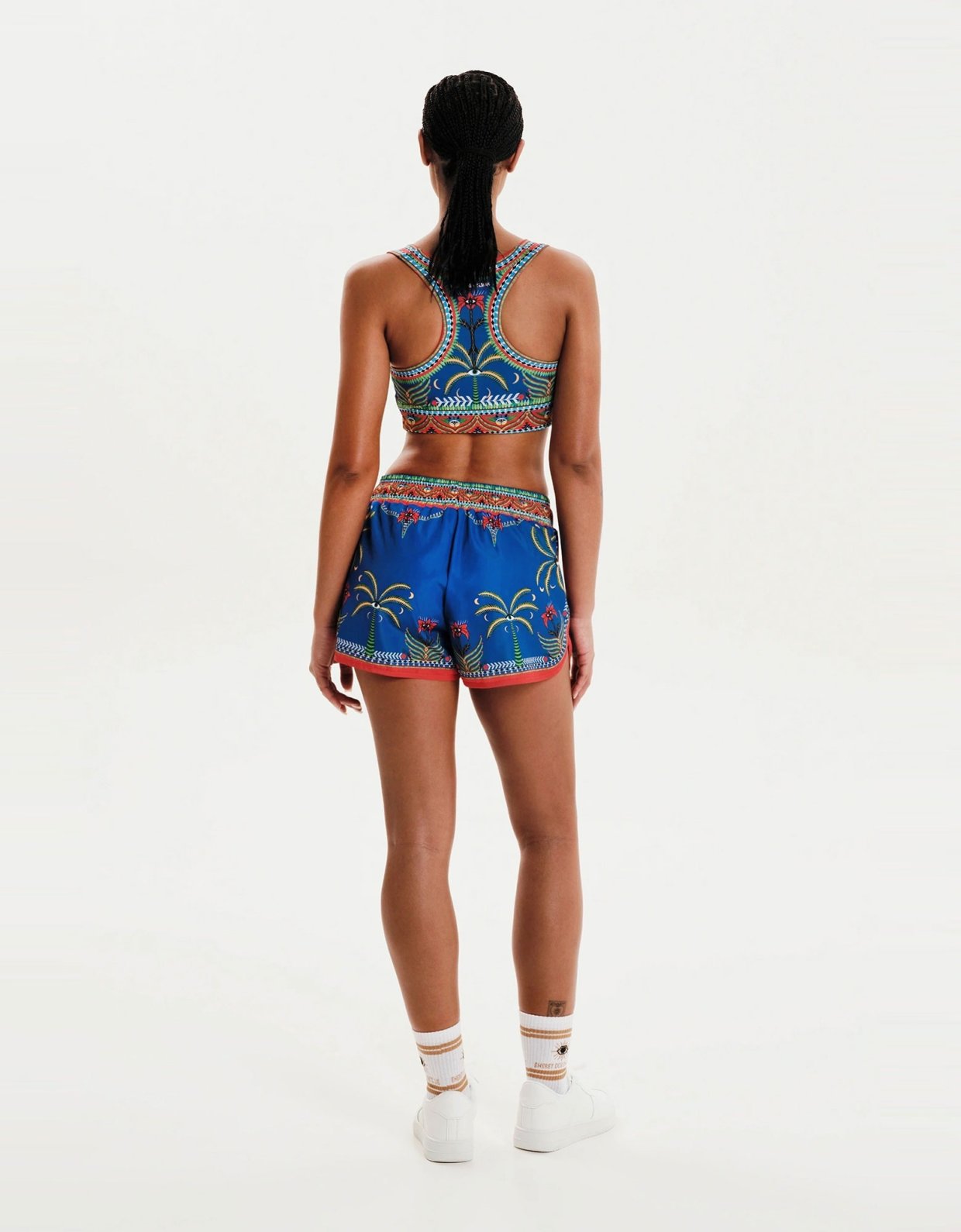 Peace and Chaos Alignment running shorts