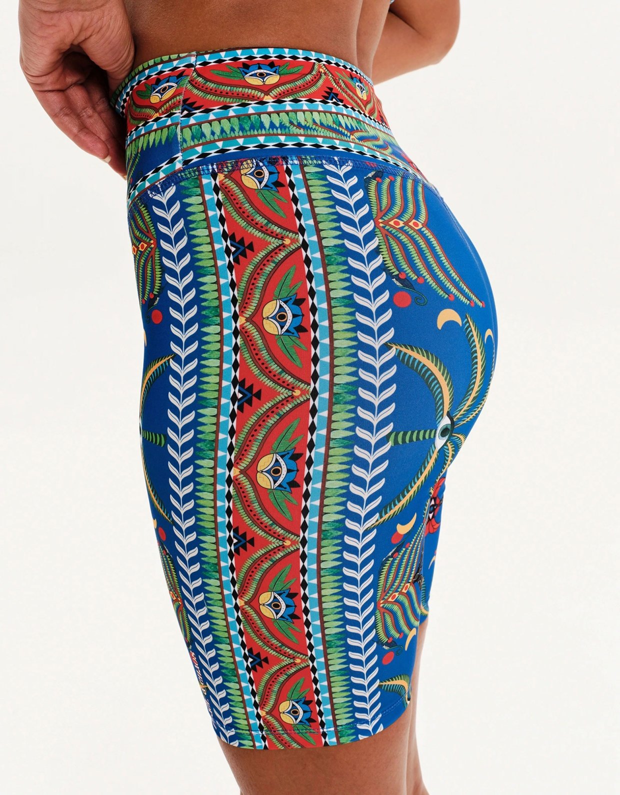 Peace and Chaos Alignment cycling shorts
