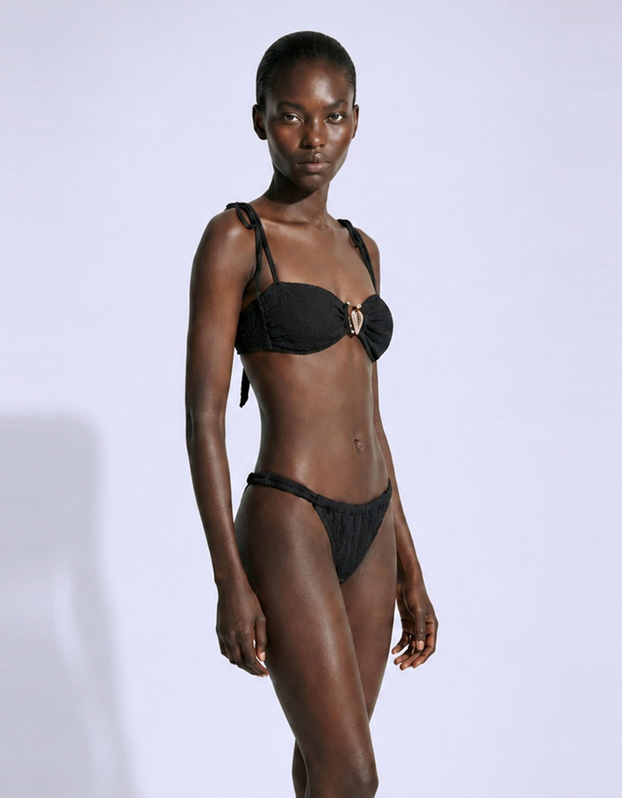 Mallory the label Zanzibar black bikini