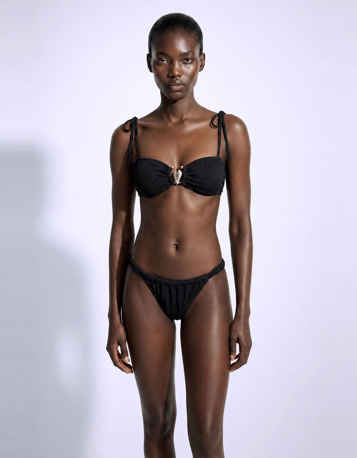 Mallory the label Zanzibar black bikini