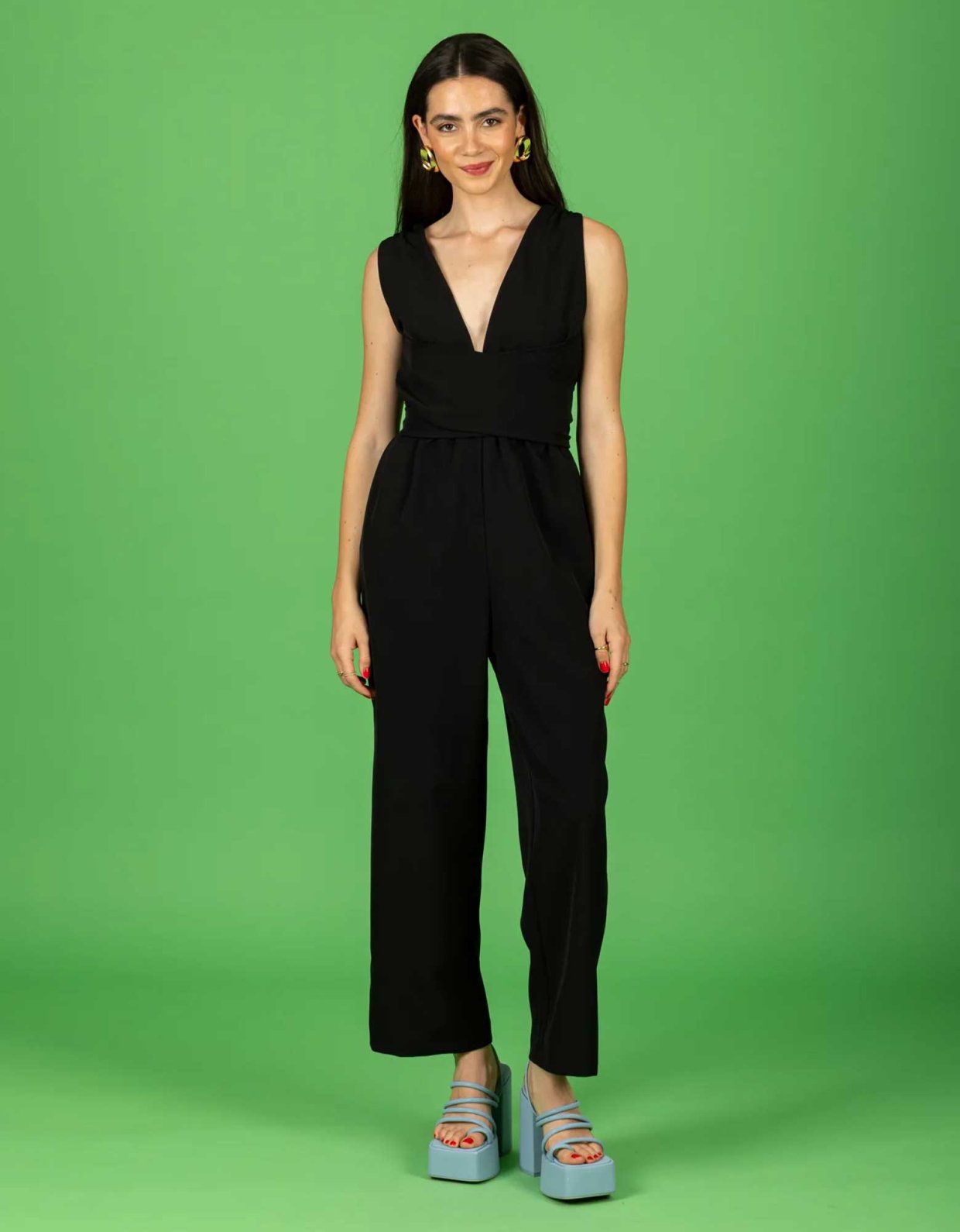 Chaton Jacob jumpsuit jet black