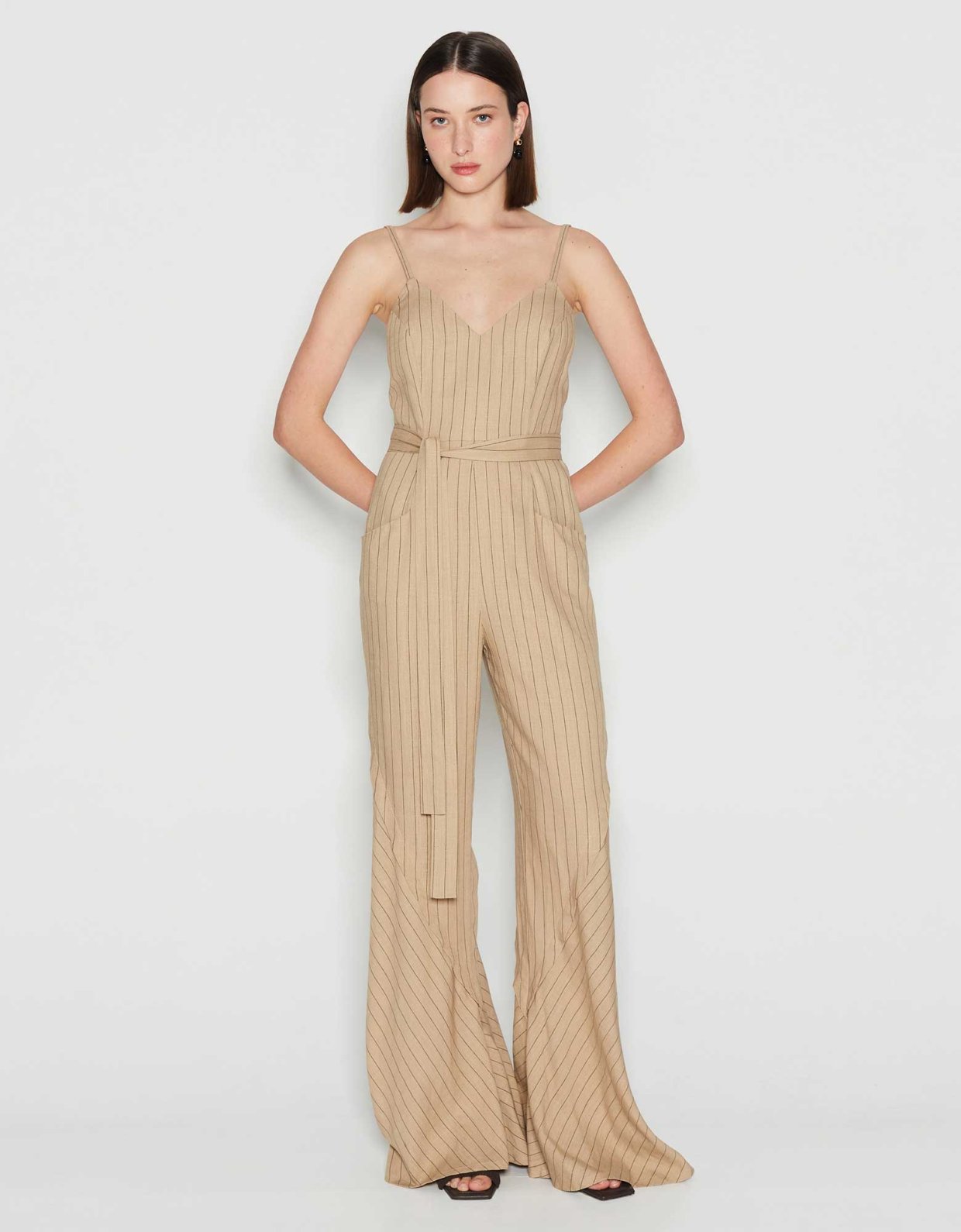 Nadia Rapti Mirage jumpsuit light brown