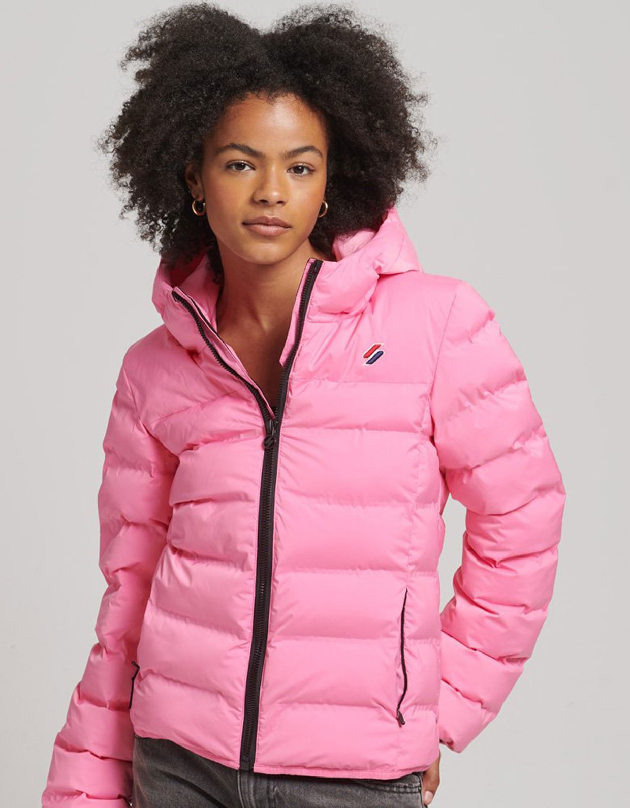 Superdry Code all seasons fuji jacket marne pink