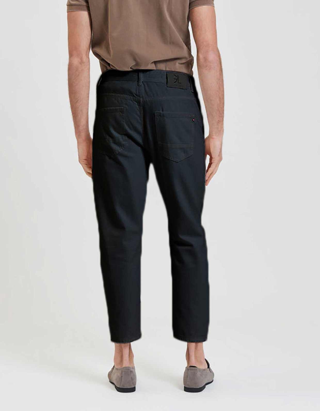 Gianni Lupo Cooper  denim pants black