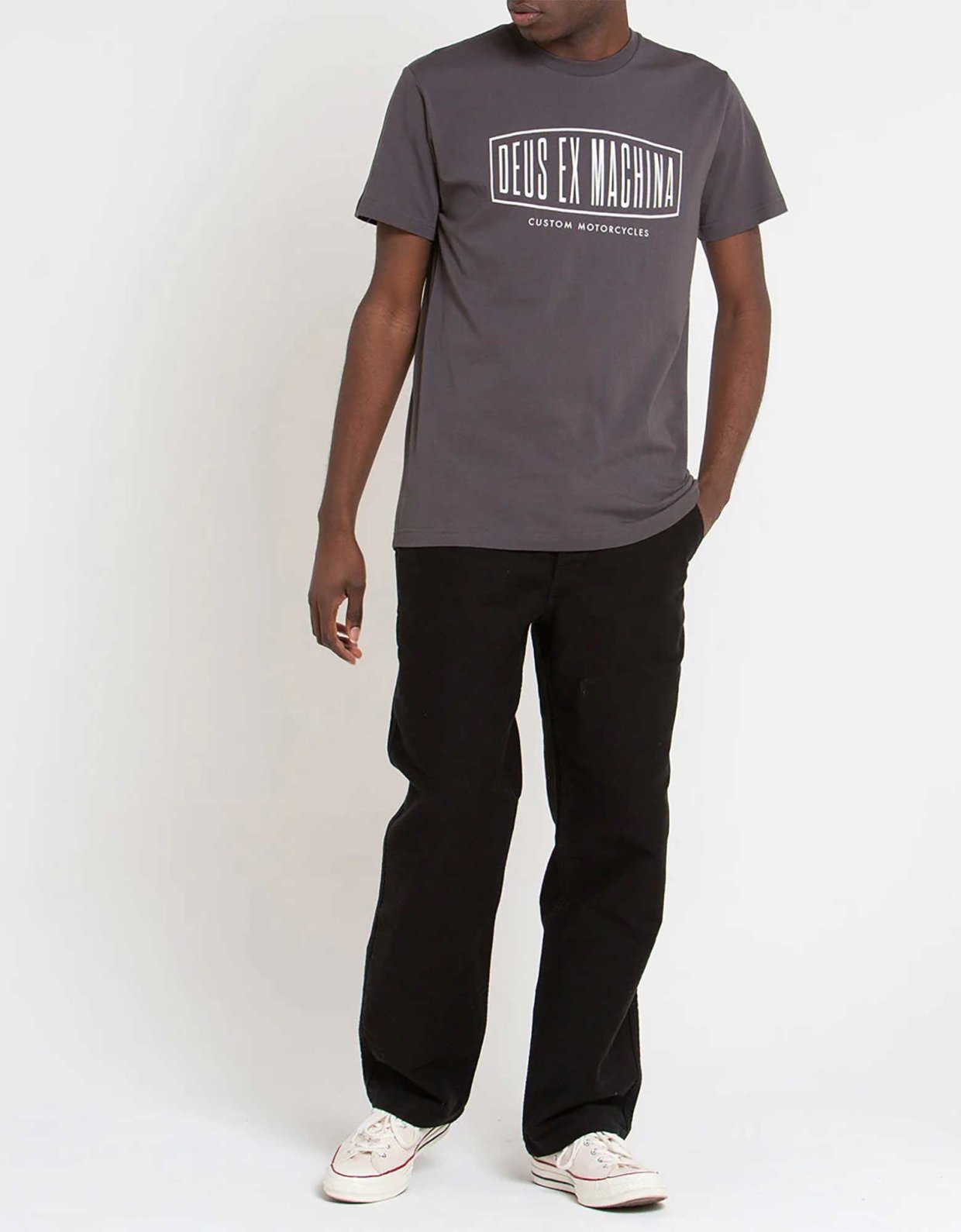 Deus Ex Machina Rego tee anthracite