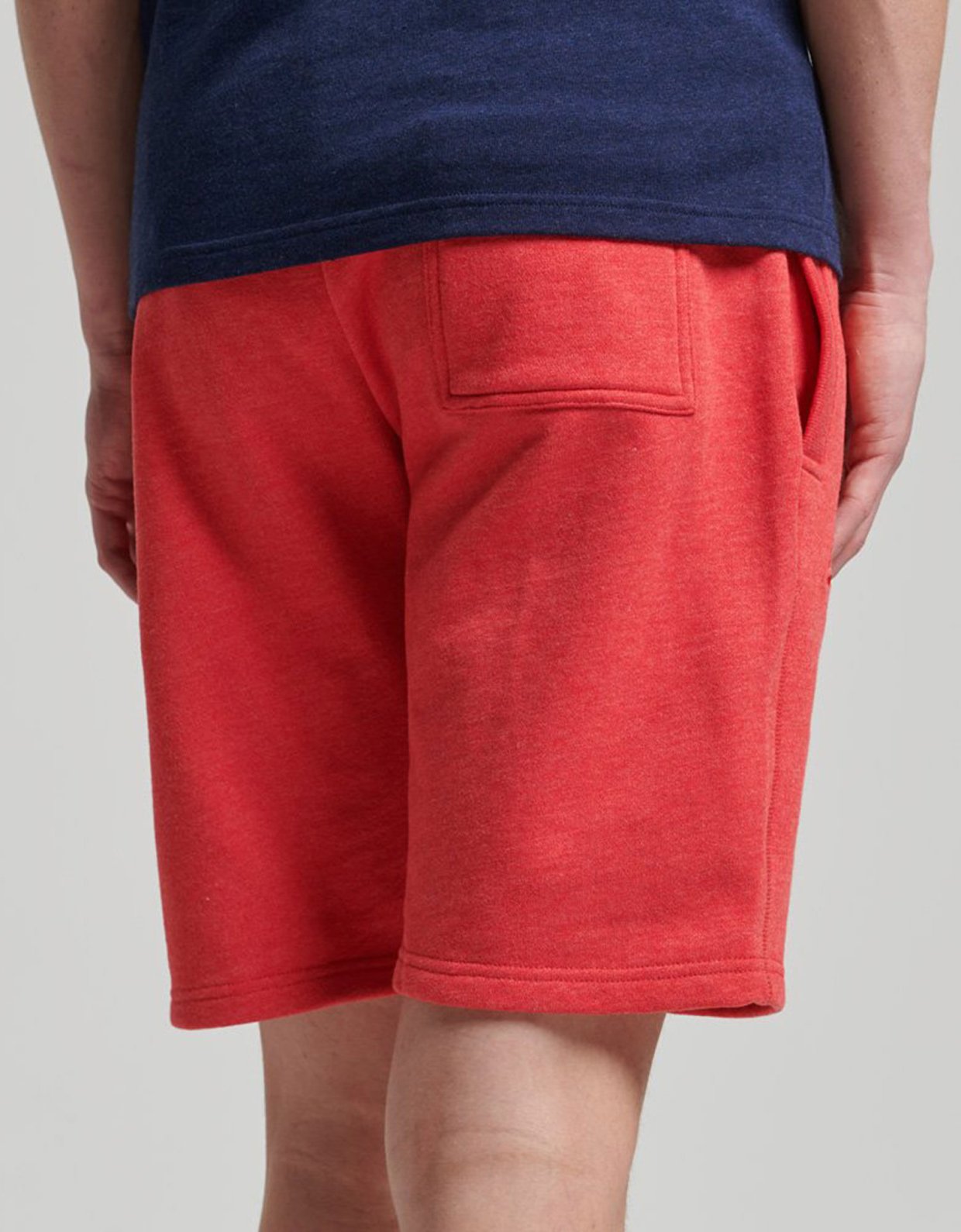 Superdry Jersey shorts papaya red marl