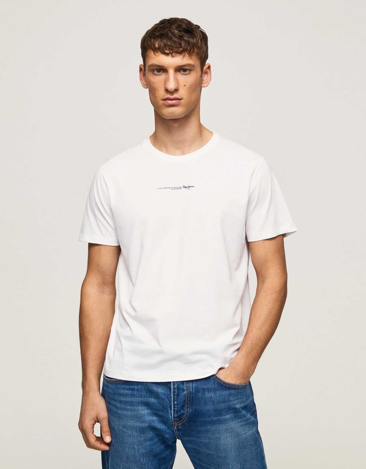 Pepe Jeans David t-shirt white