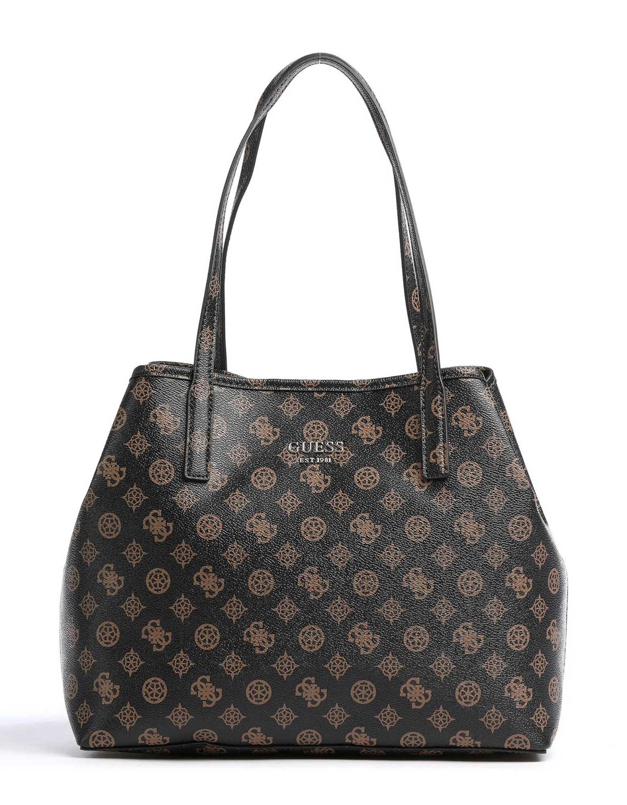 Guess Vikky II tote bag brown