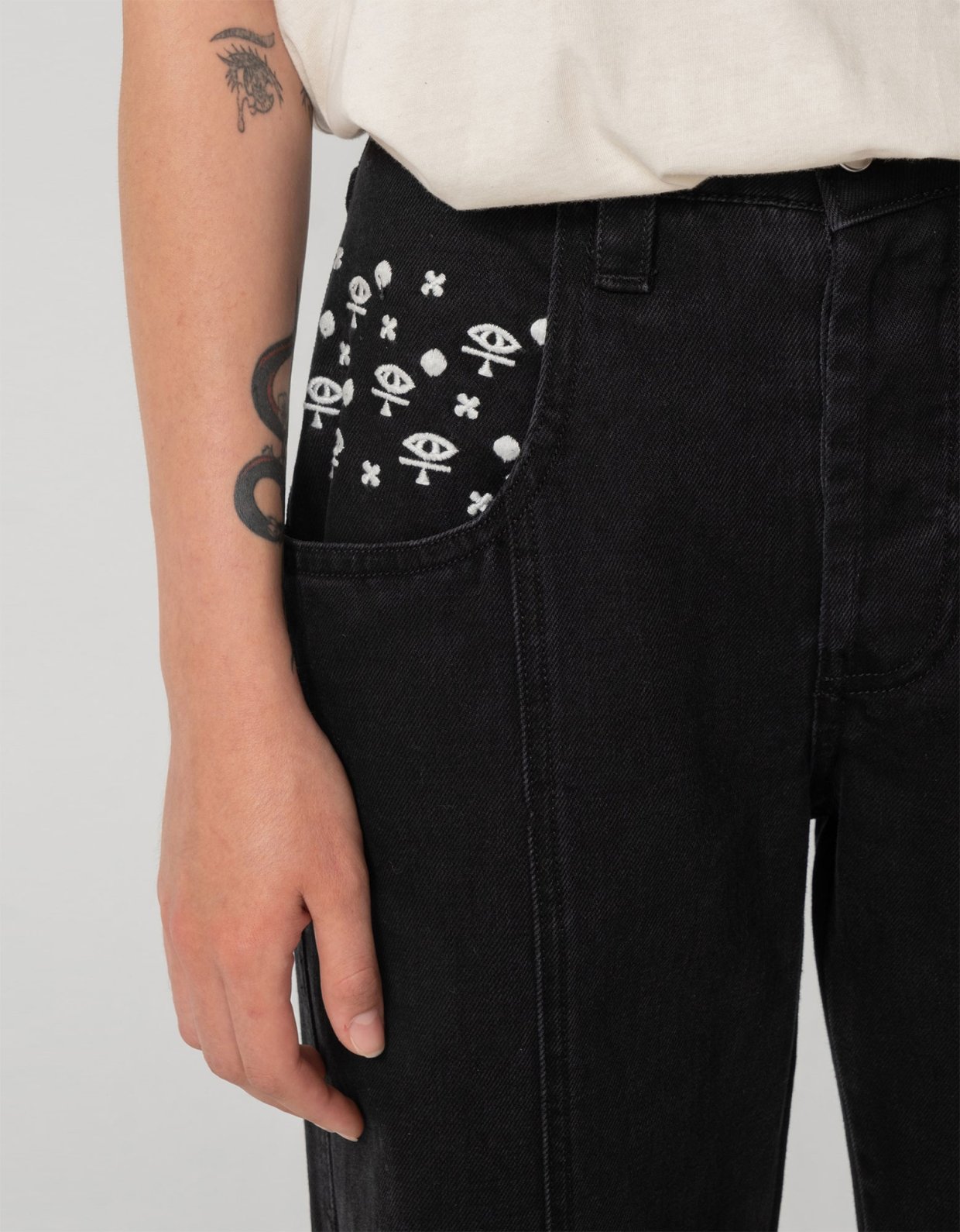 Nadia Rapti You & eye denim black