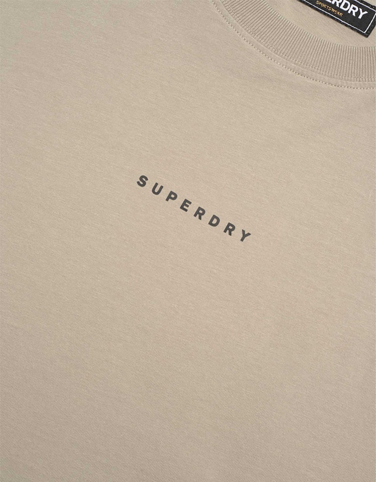 Superdry Code surplus logo tee willow grey