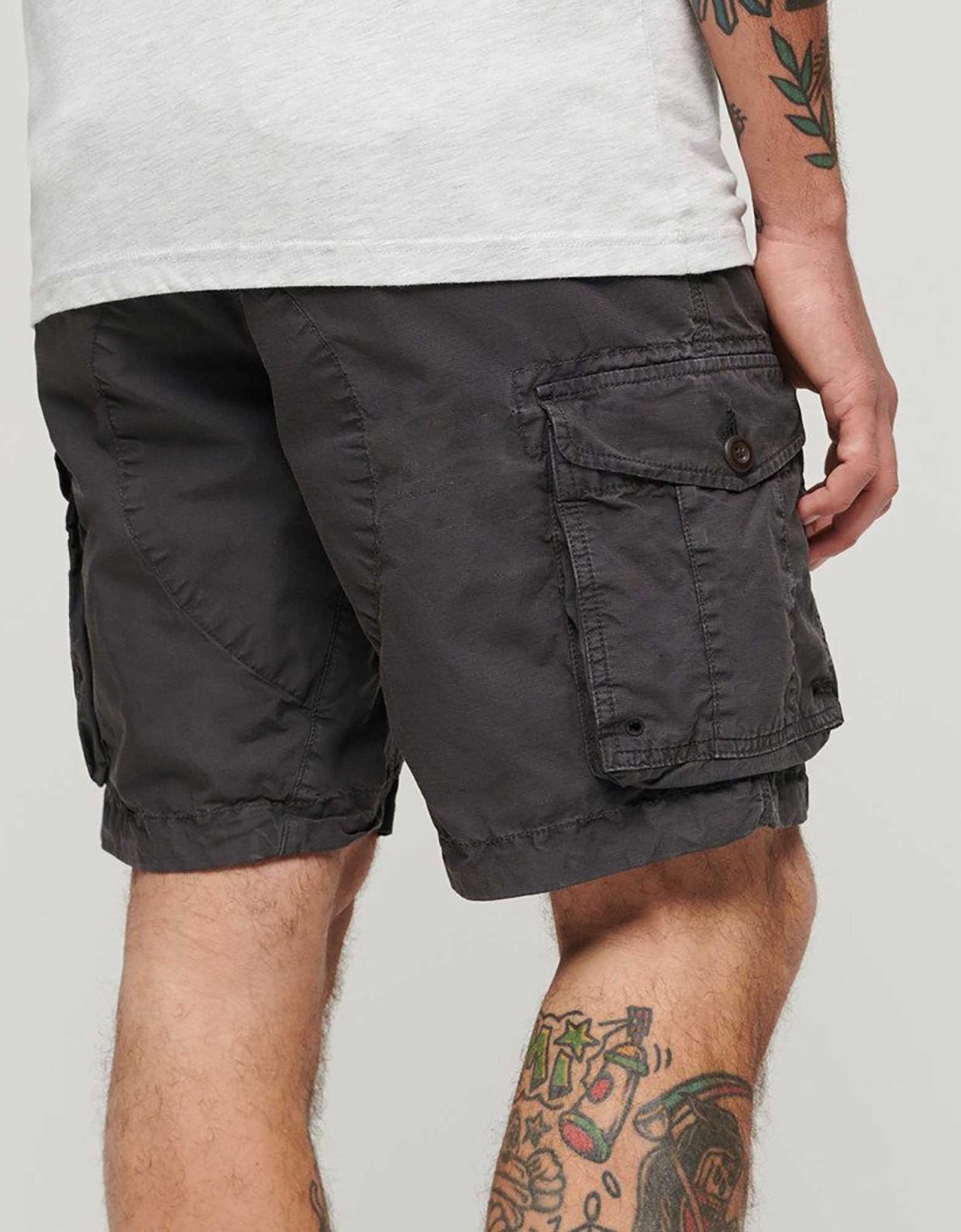 Superdry Parachute light short blackboard