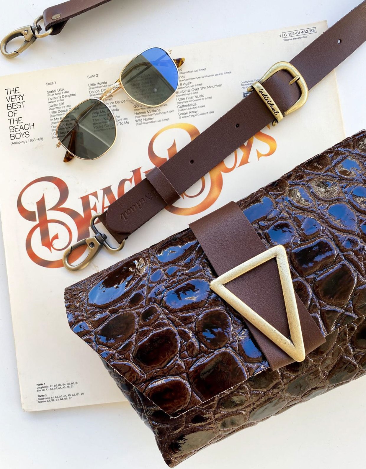 Individual Art Leather Comfortably numb bag brown
