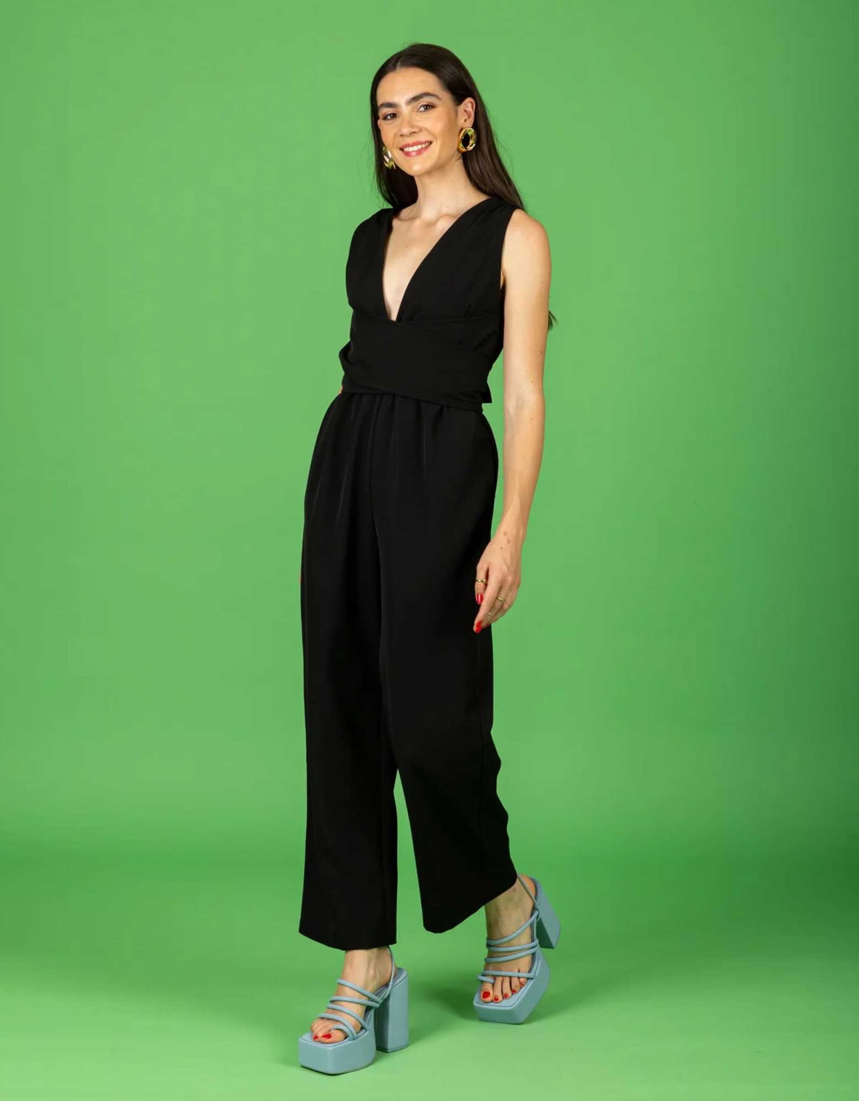 Chaton Jacob jumpsuit jet black