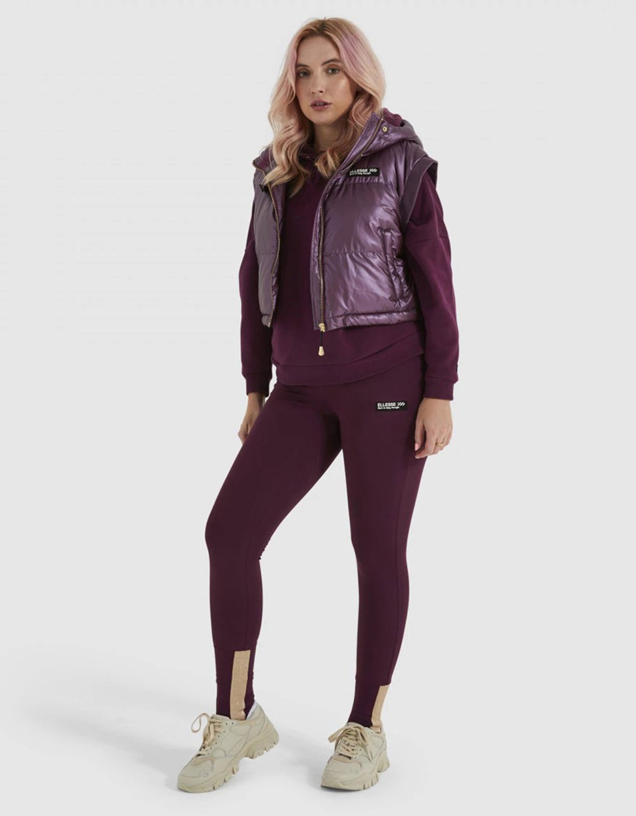 Ellesse Apennines legging dark purple