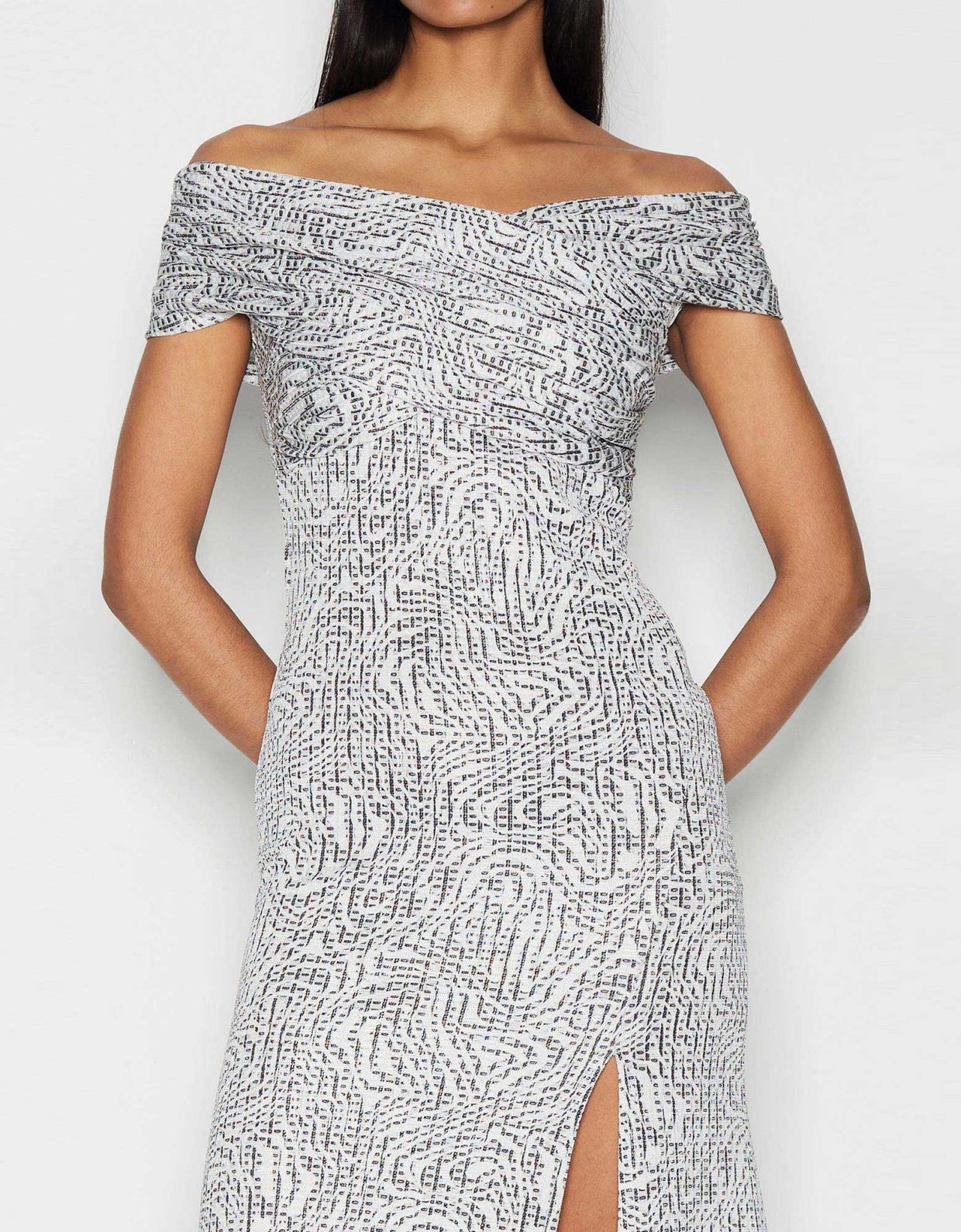 Nadia Rapti Dorian dress silver