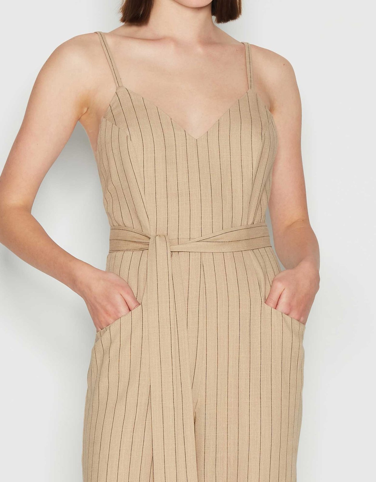 Nadia Rapti Mirage jumpsuit light brown