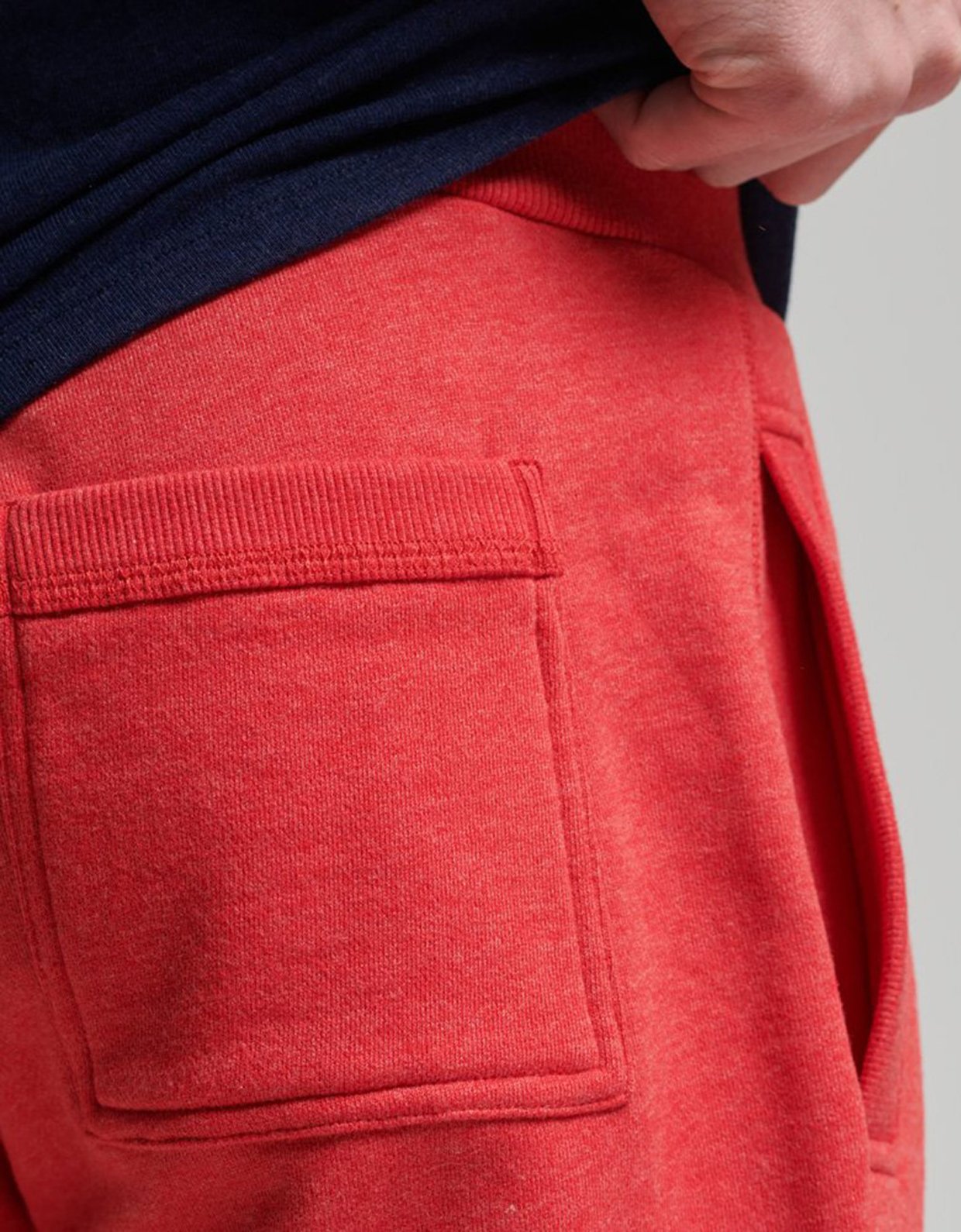 Superdry Jersey shorts papaya red marl