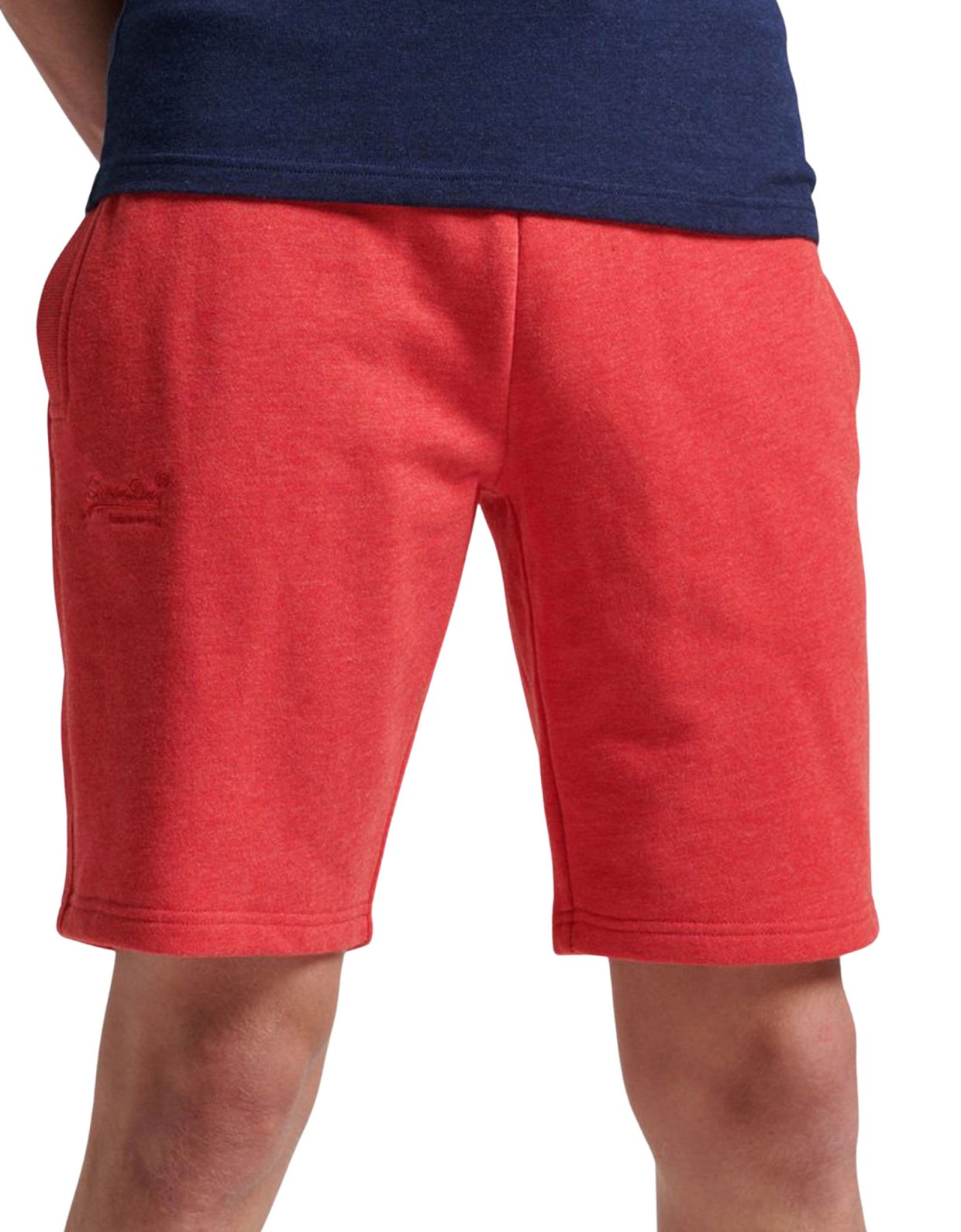 Superdry Jersey shorts papaya red marl