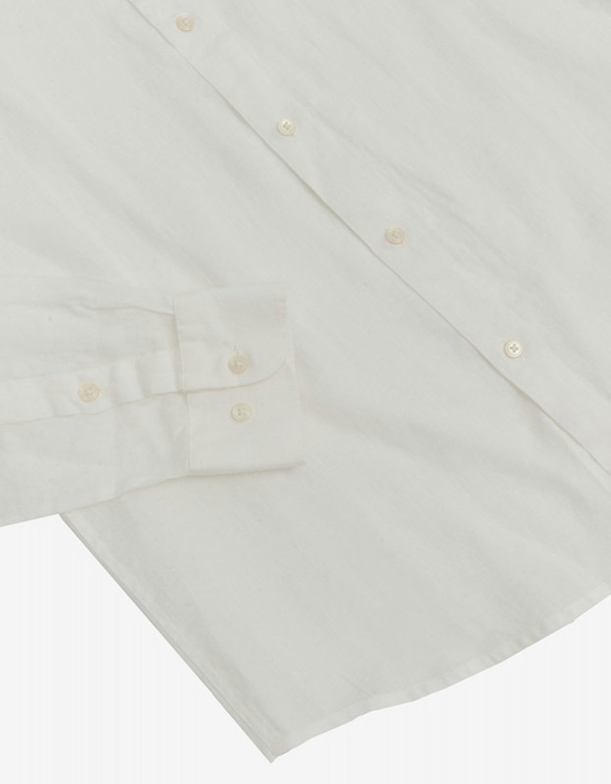 Gianni Lupo Linen collar shirt white